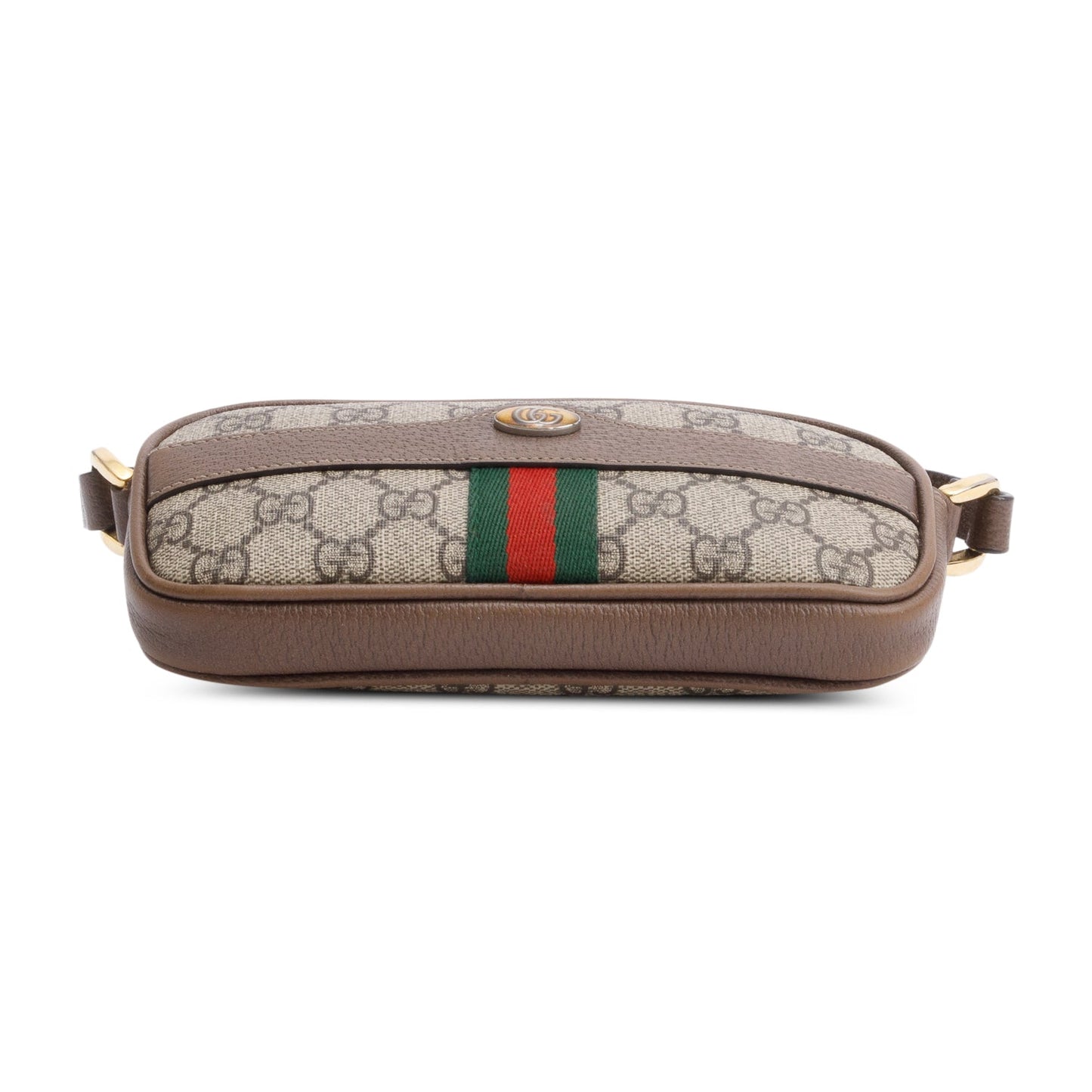 Gucci Beige GG Supreme Ophidia Mini