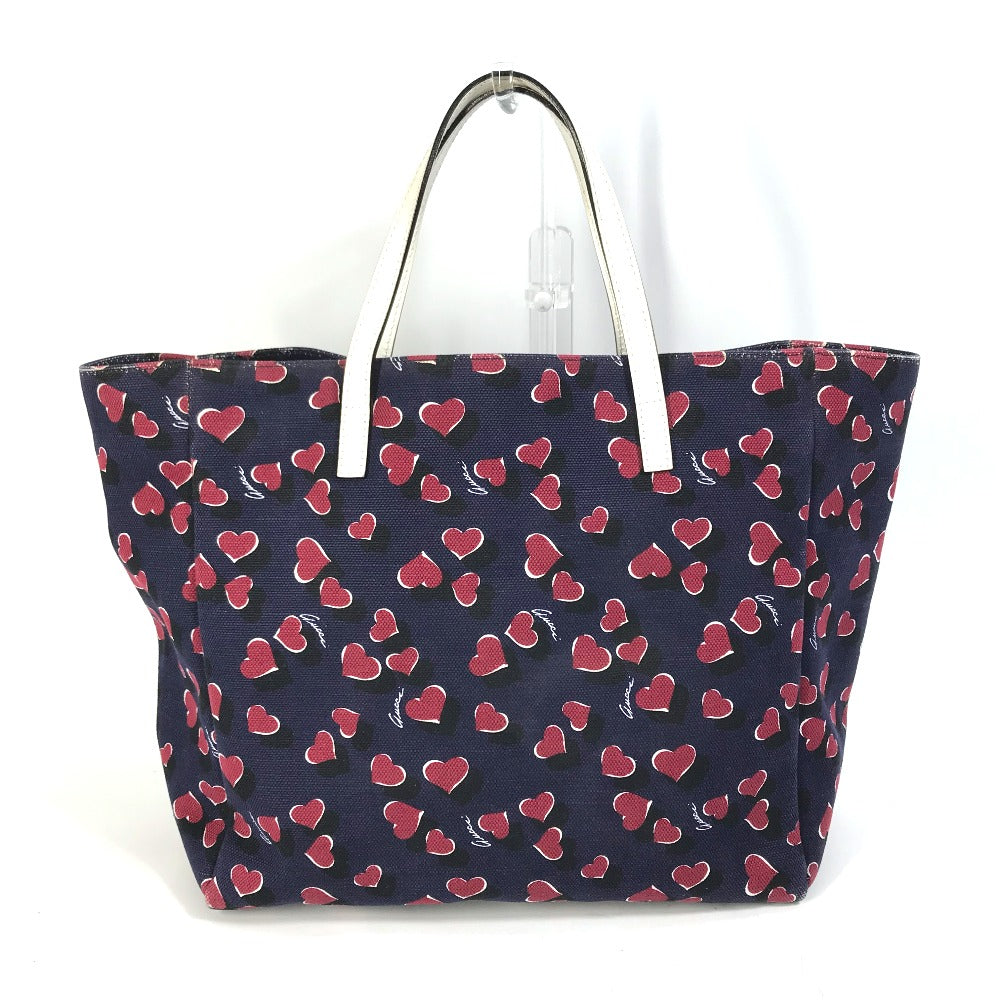 GUCCI Tote Bag 282439 Canvas, Leather pink heart Women