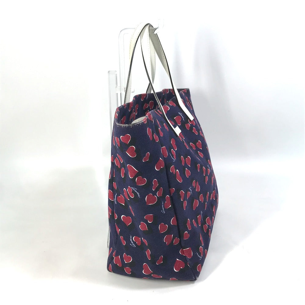 GUCCI Tote Bag 282439 Canvas, Leather pink heart Women