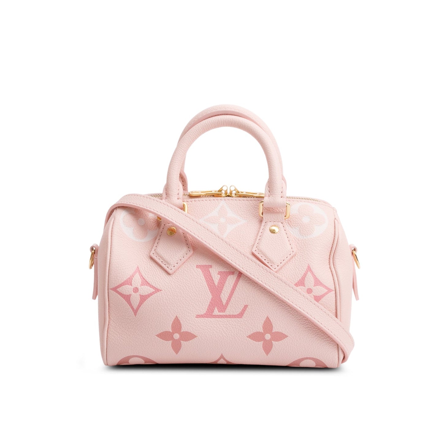 Louis Vuitton 2023 Monogram Giant Empreinte Leather Speedy Bandouliere 20