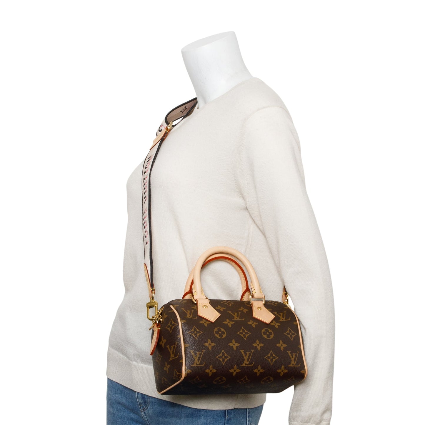 Louis Vuitton 2023 Monogram Speedy Bandouliere 20