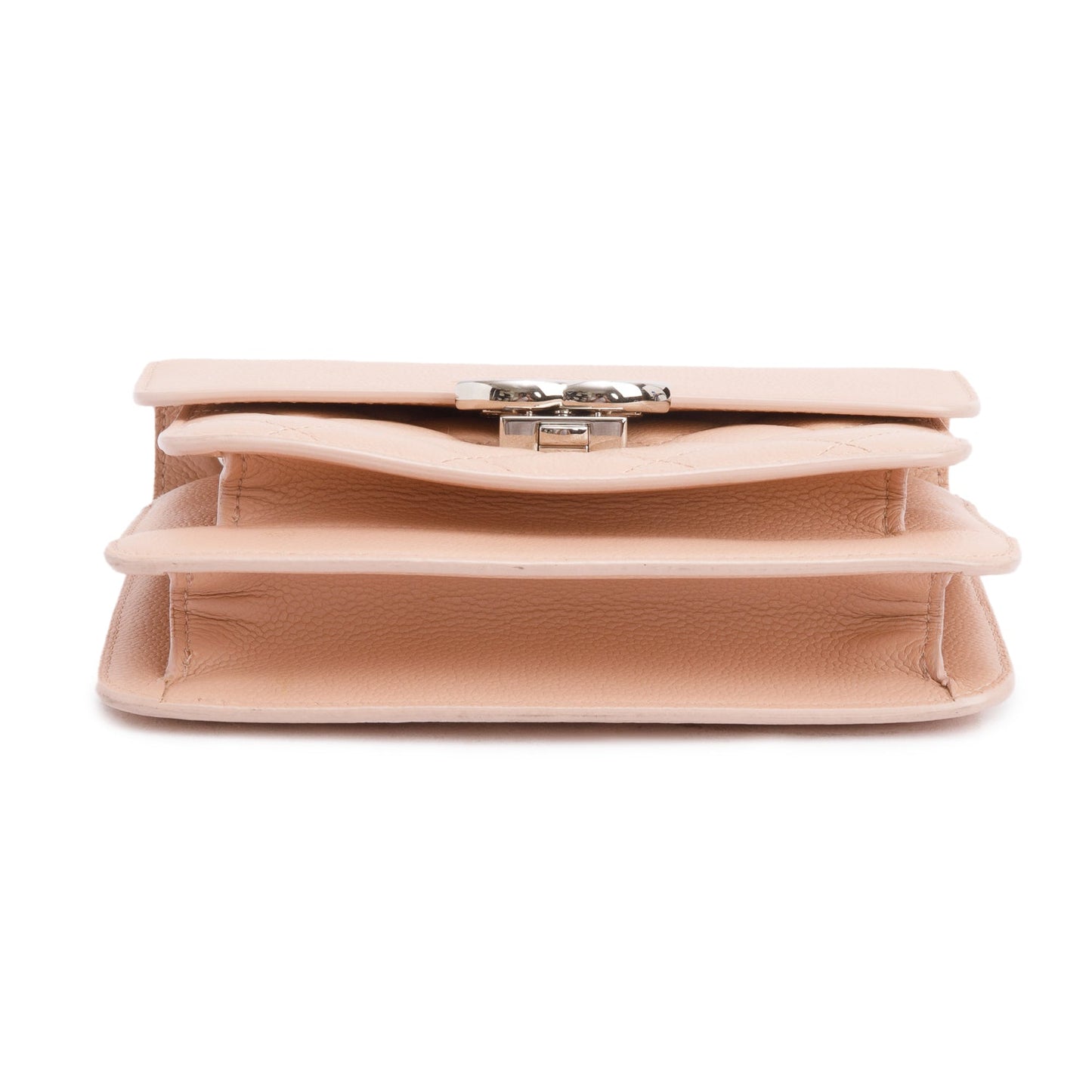 Chanel Pink Caviar Leather Mini CC Box Flap Bag