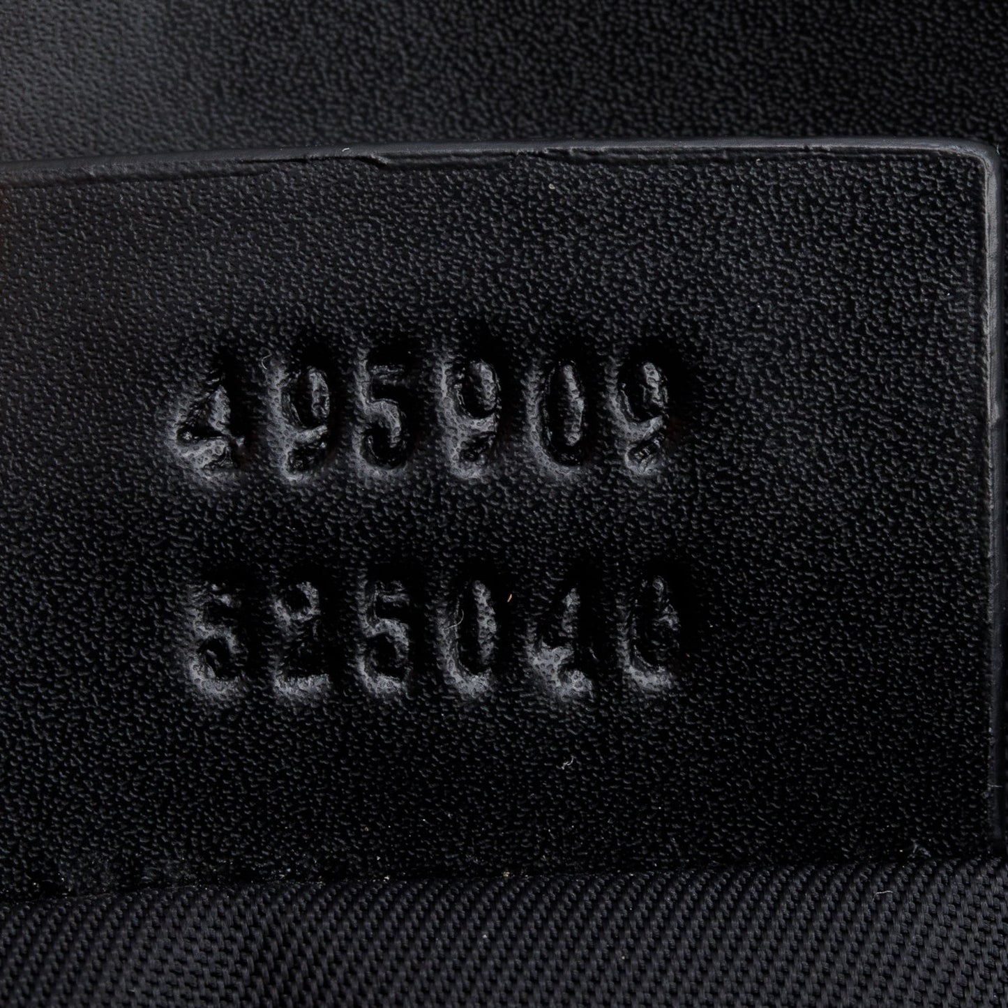 Gucci Black GG Supreme Diaper Bag