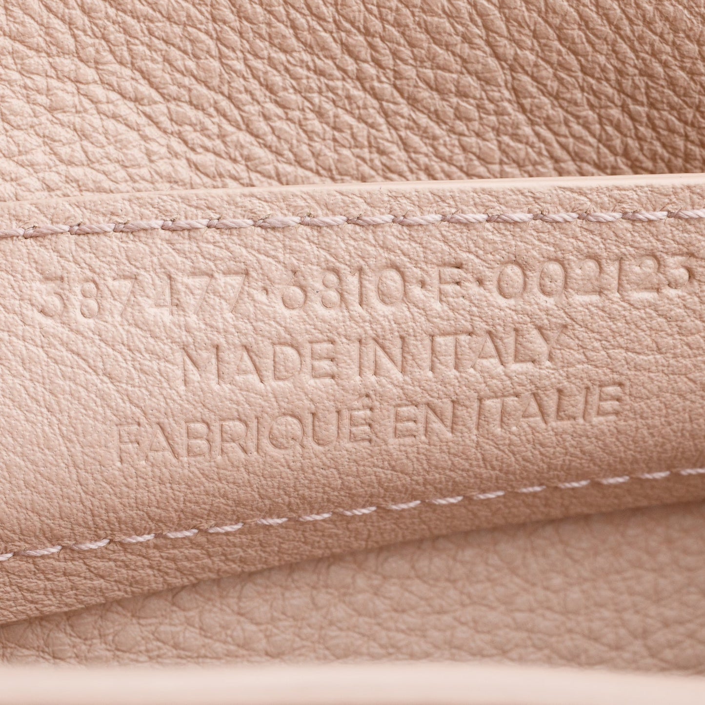 Balenciaga Pink Calfskin Leather Papier A4 Mini Tote
