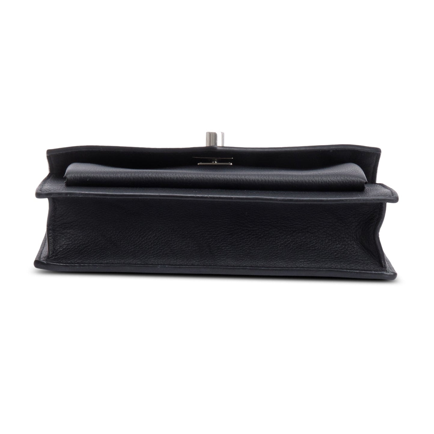 Louis Vuitton Black Leather MyLockMe Chain Bag