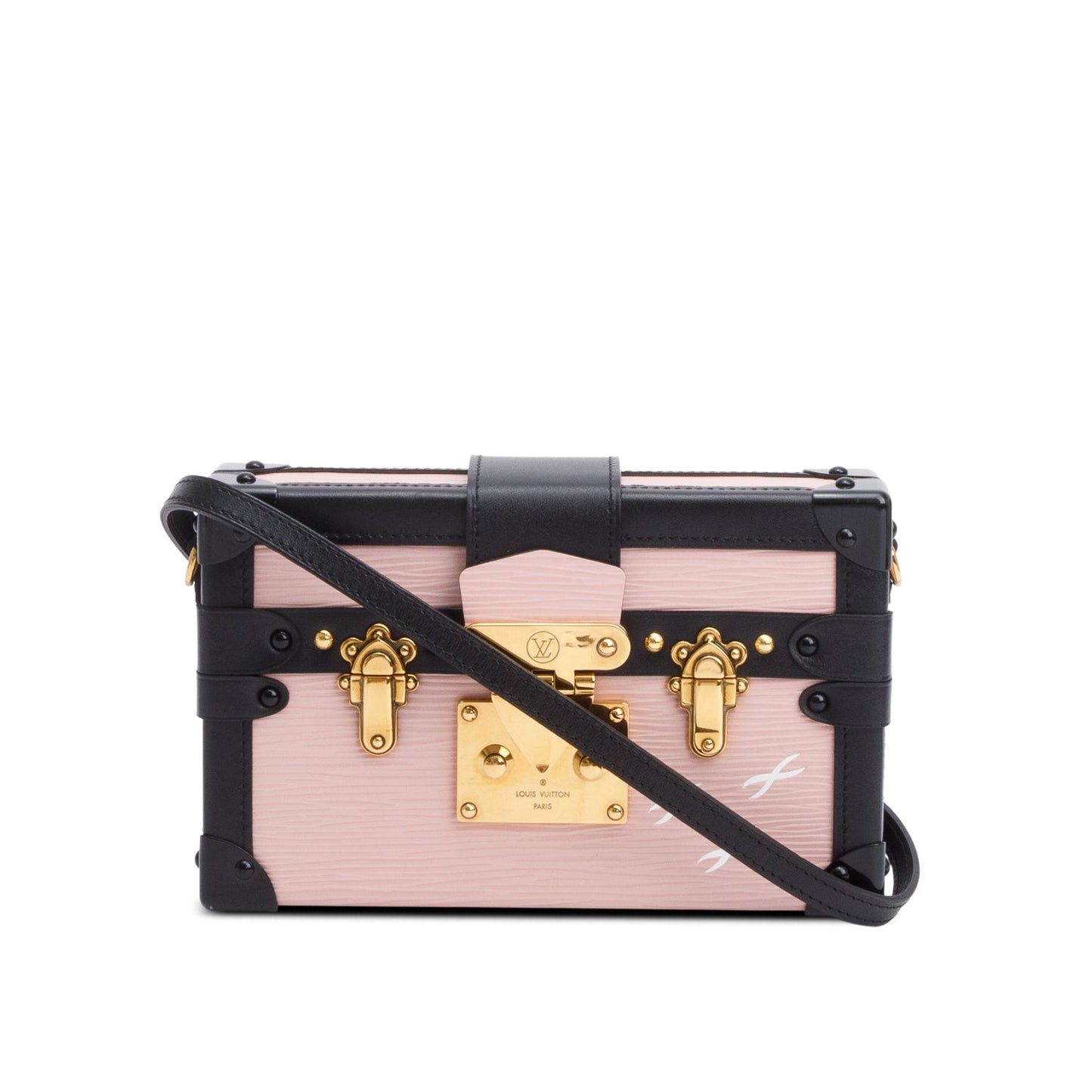 Louis Vuitton Pink Epi Leather Petite Malle