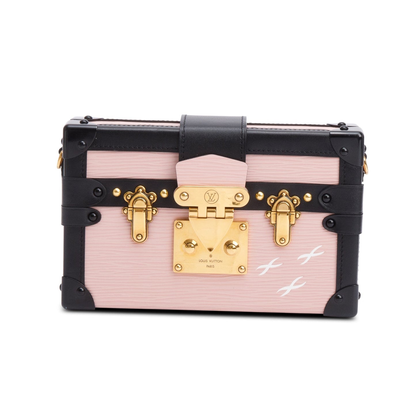 Louis Vuitton Pink Epi Leather Petite Malle