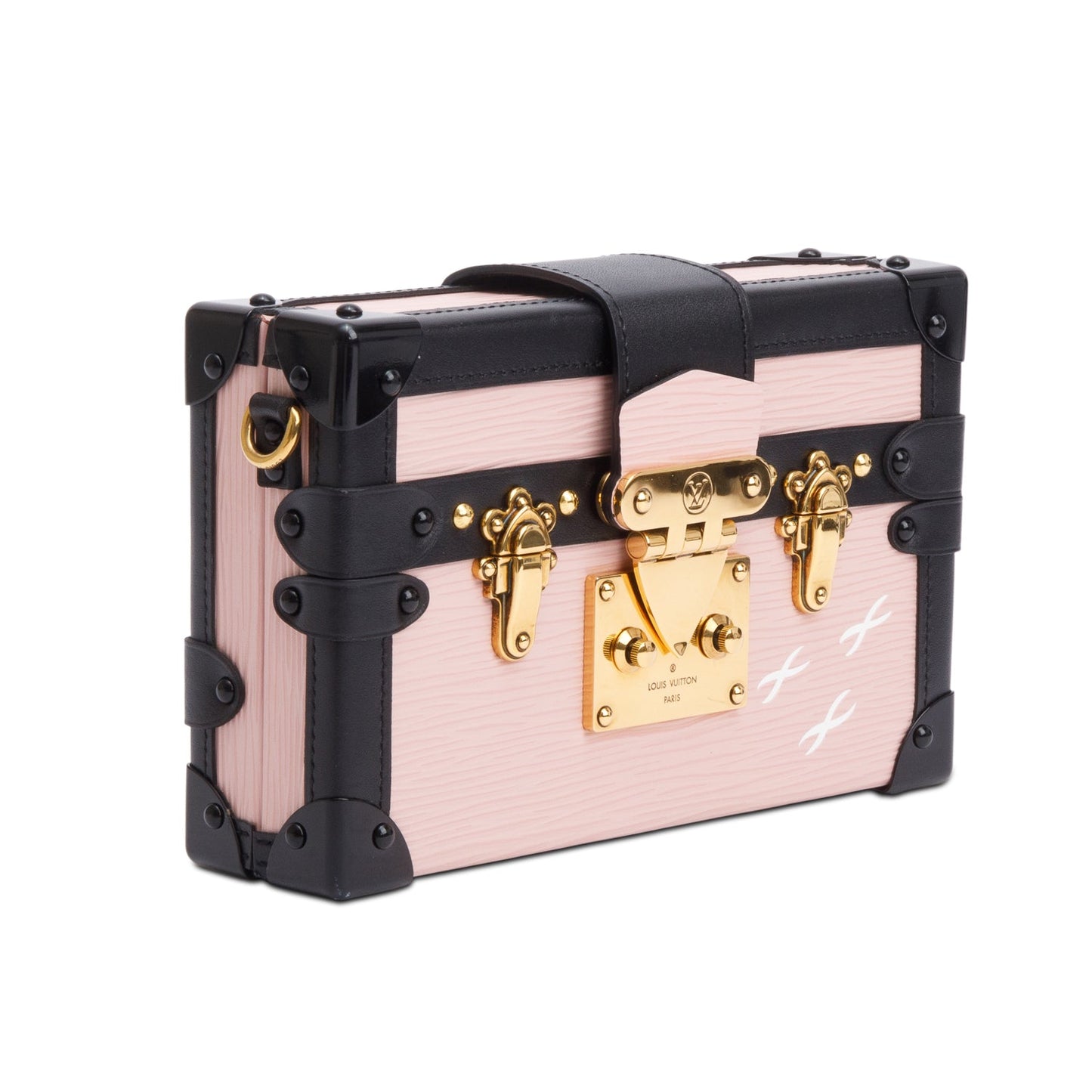 Louis Vuitton Pink Epi Leather Petite Malle