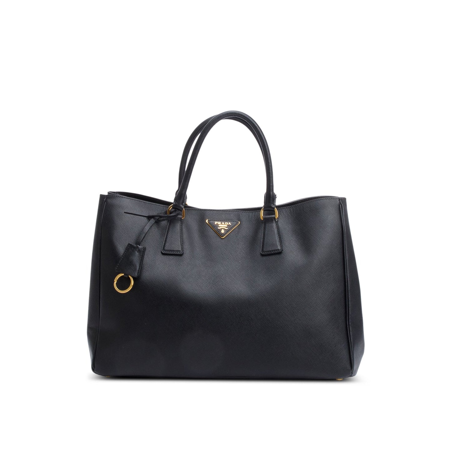 Prada Black Saffiano Lux Large Galleria Tote