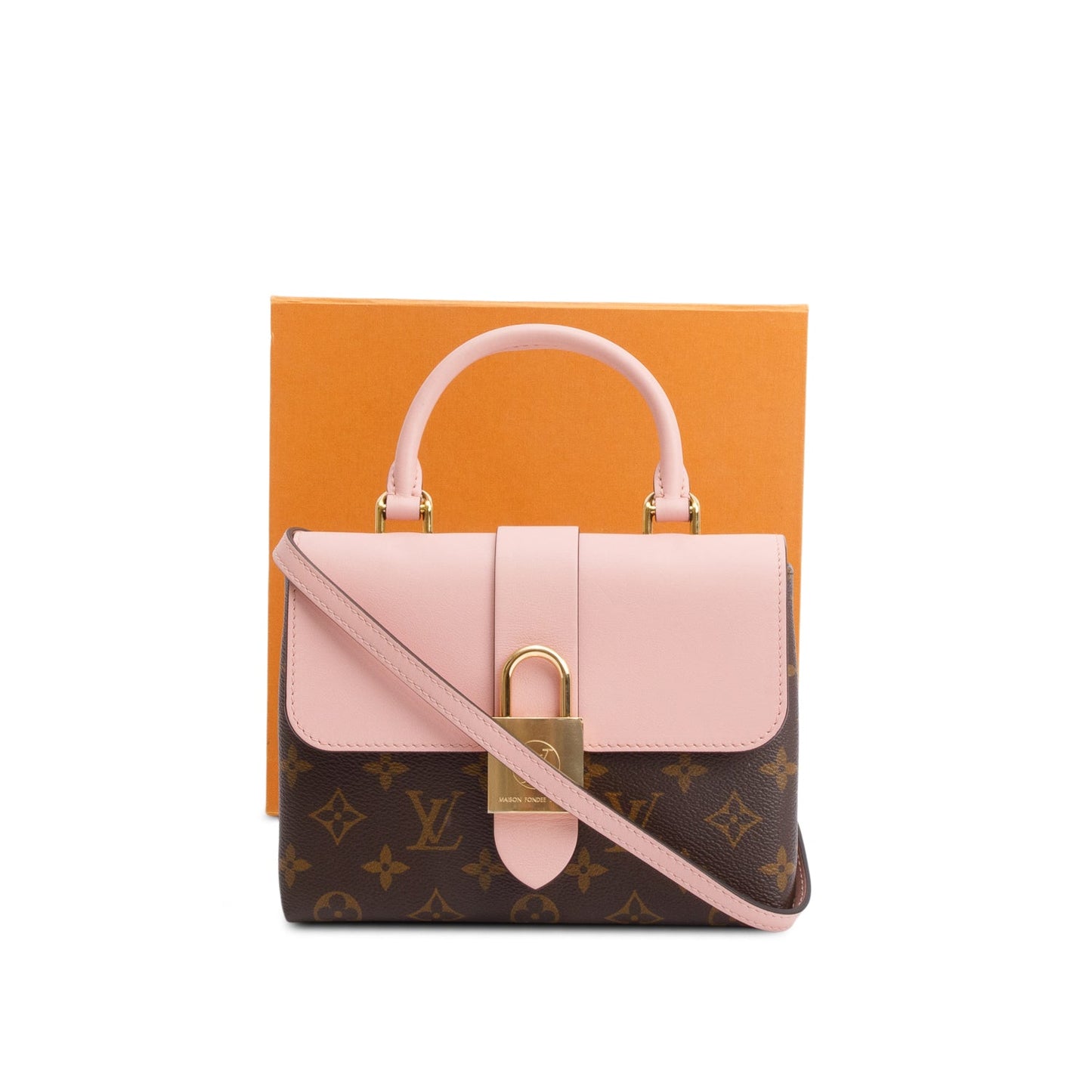 Louis Vuitton Monogram Pink Leather Locky BB
