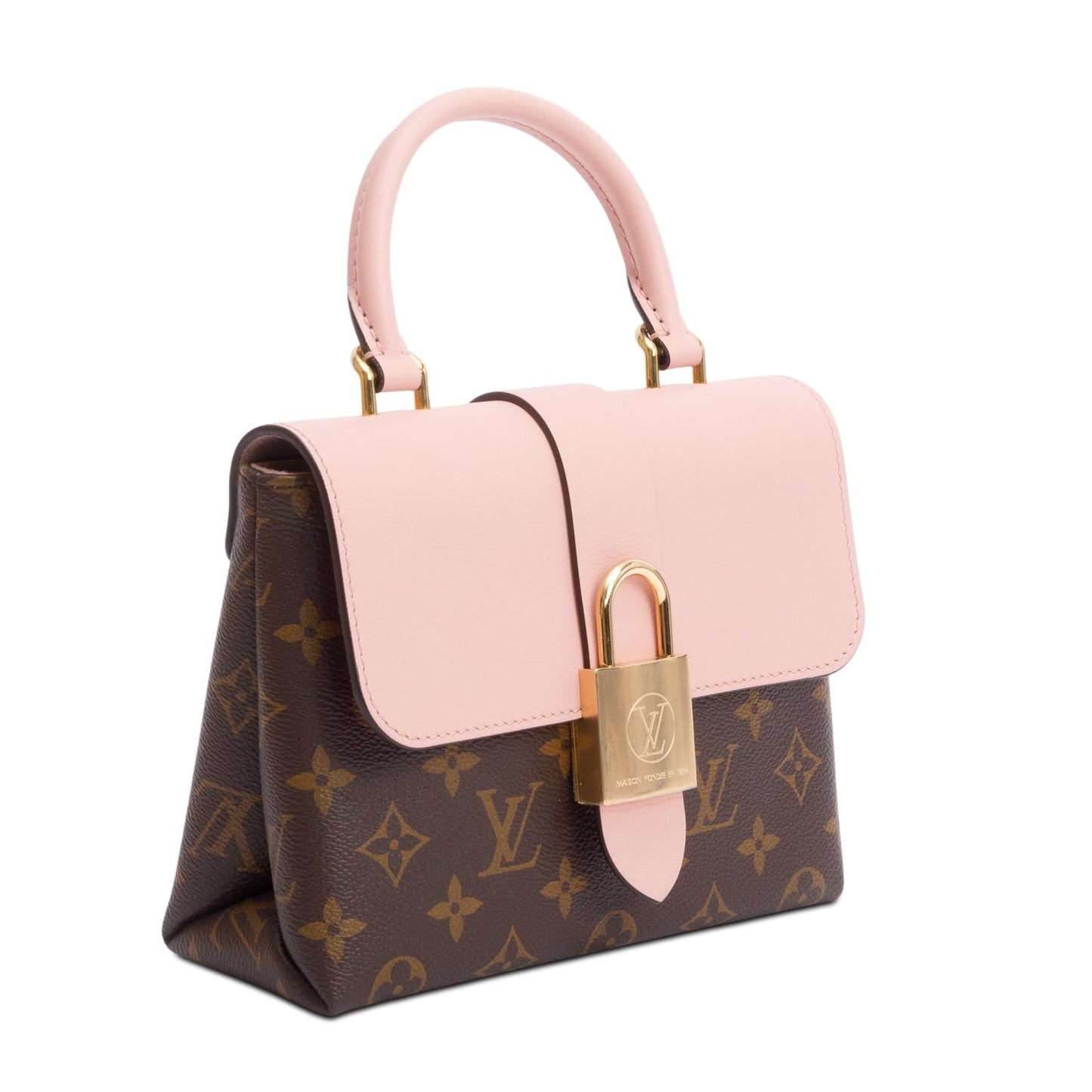 Louis Vuitton Monogram Pink Leather Locky BB