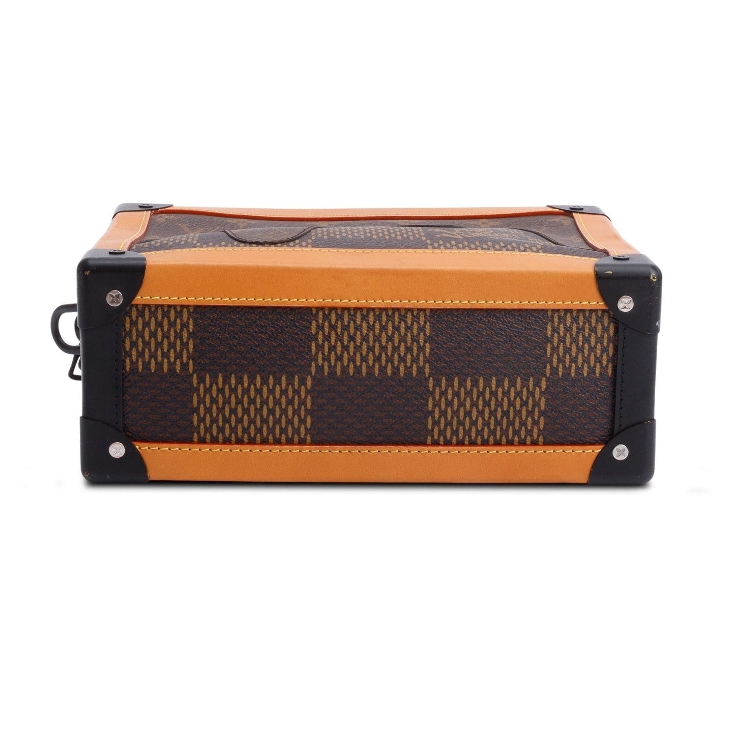 Louis Vuitton x Nigo 2020 Monogram Damier Ebene Giant Soft Trunk Bag