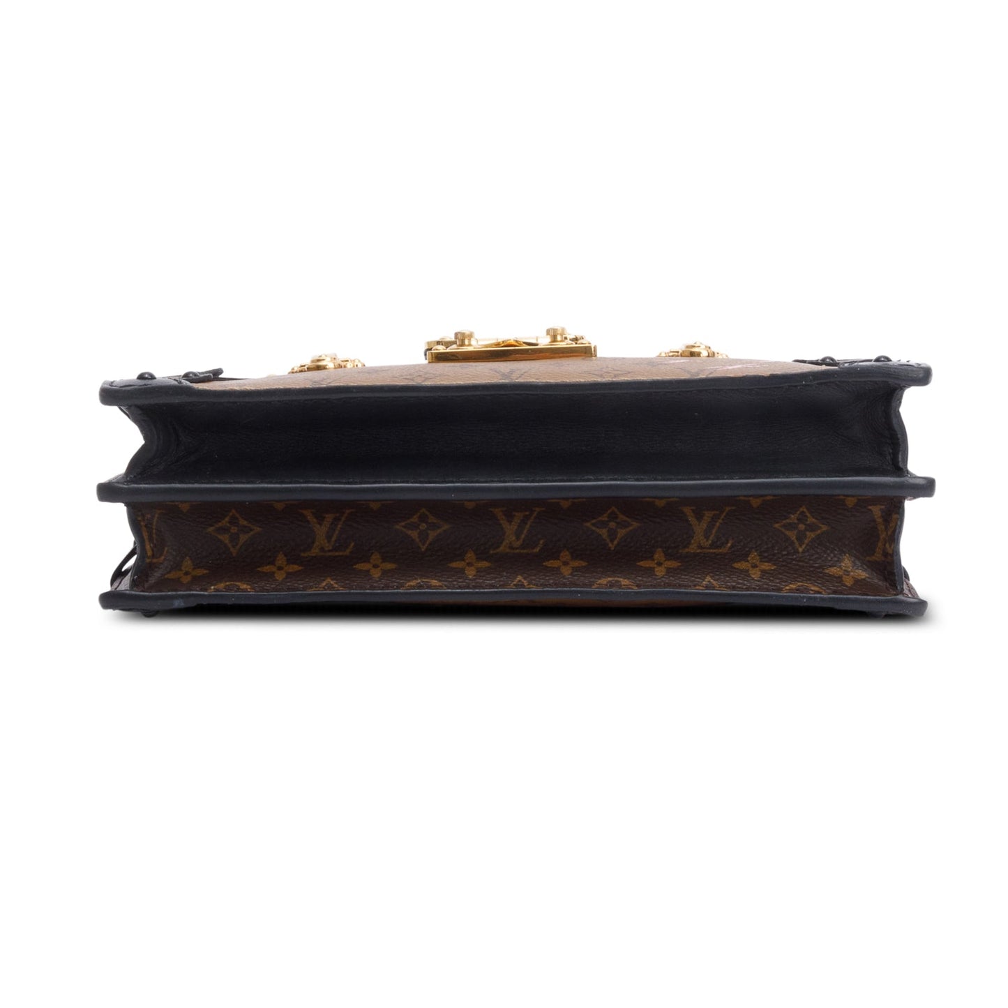 Louis Vuitton Monogram Reverse Pochette Trunk Clutch