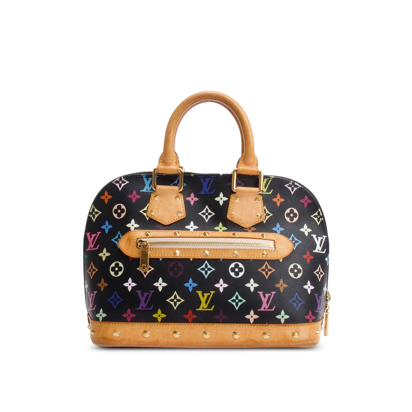 Louis Vuitton Black Monogram Multicolour Alma PM