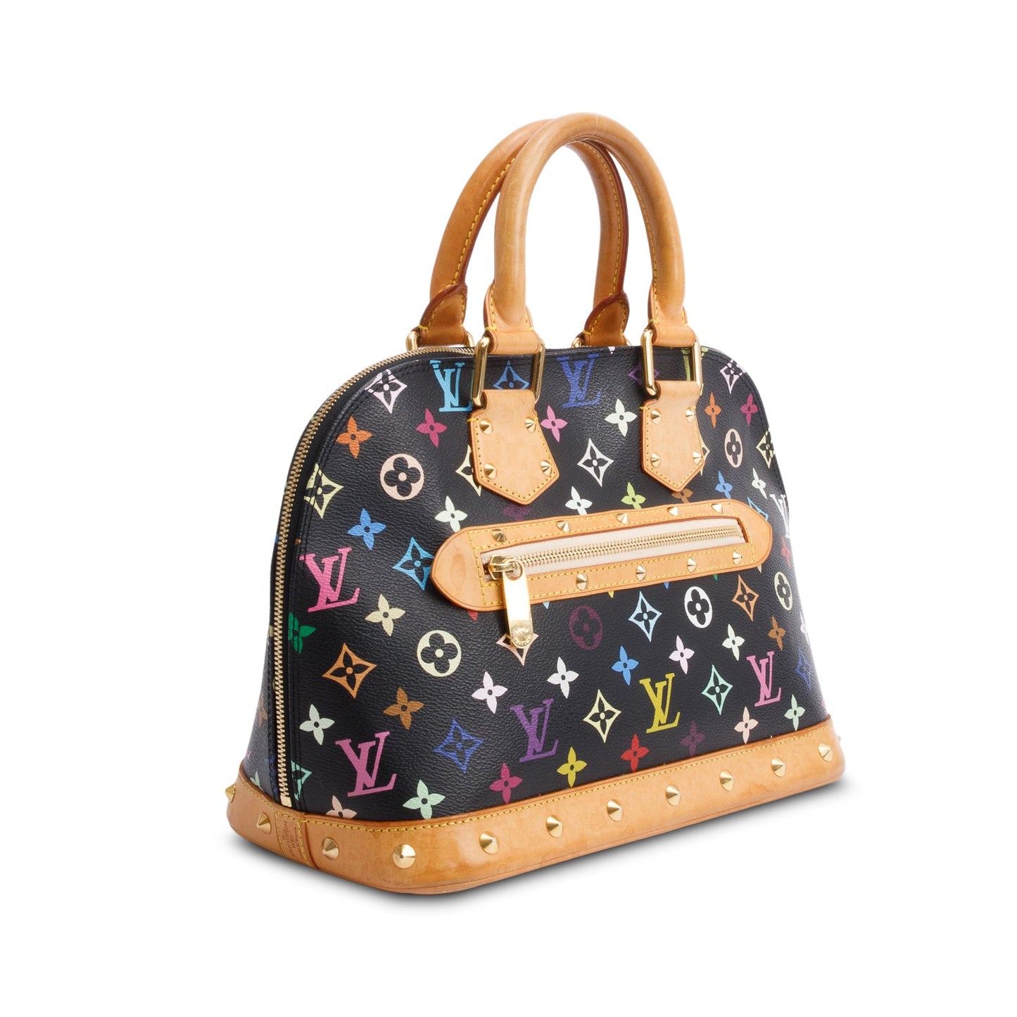 Louis Vuitton Black Monogram Multicolour Alma PM