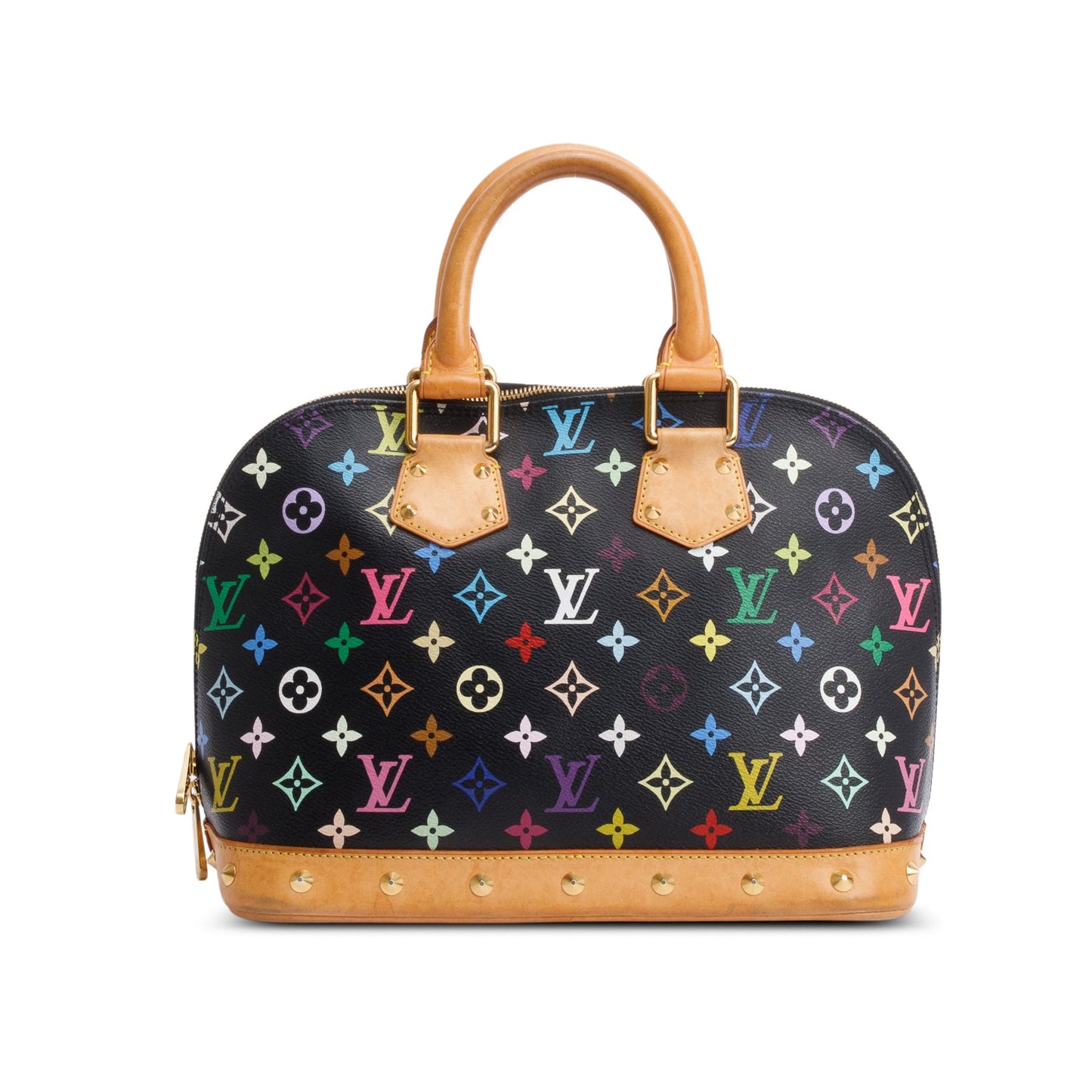 Louis Vuitton Black Monogram Multicolour Alma PM