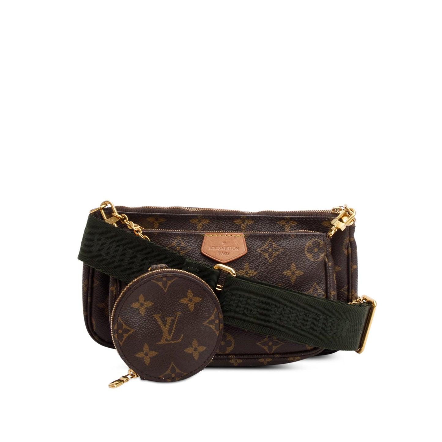 Louis Vuitton 2020 Monogram Khaki Multi-Pochette Accessoires