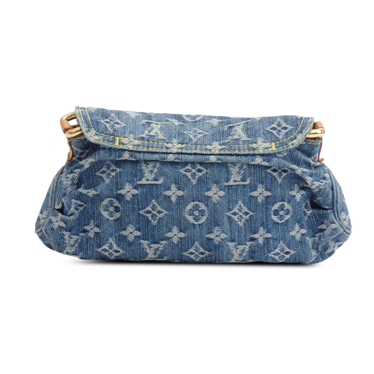 Louis Vuitton Monogram Denim Small Pleaty Bag