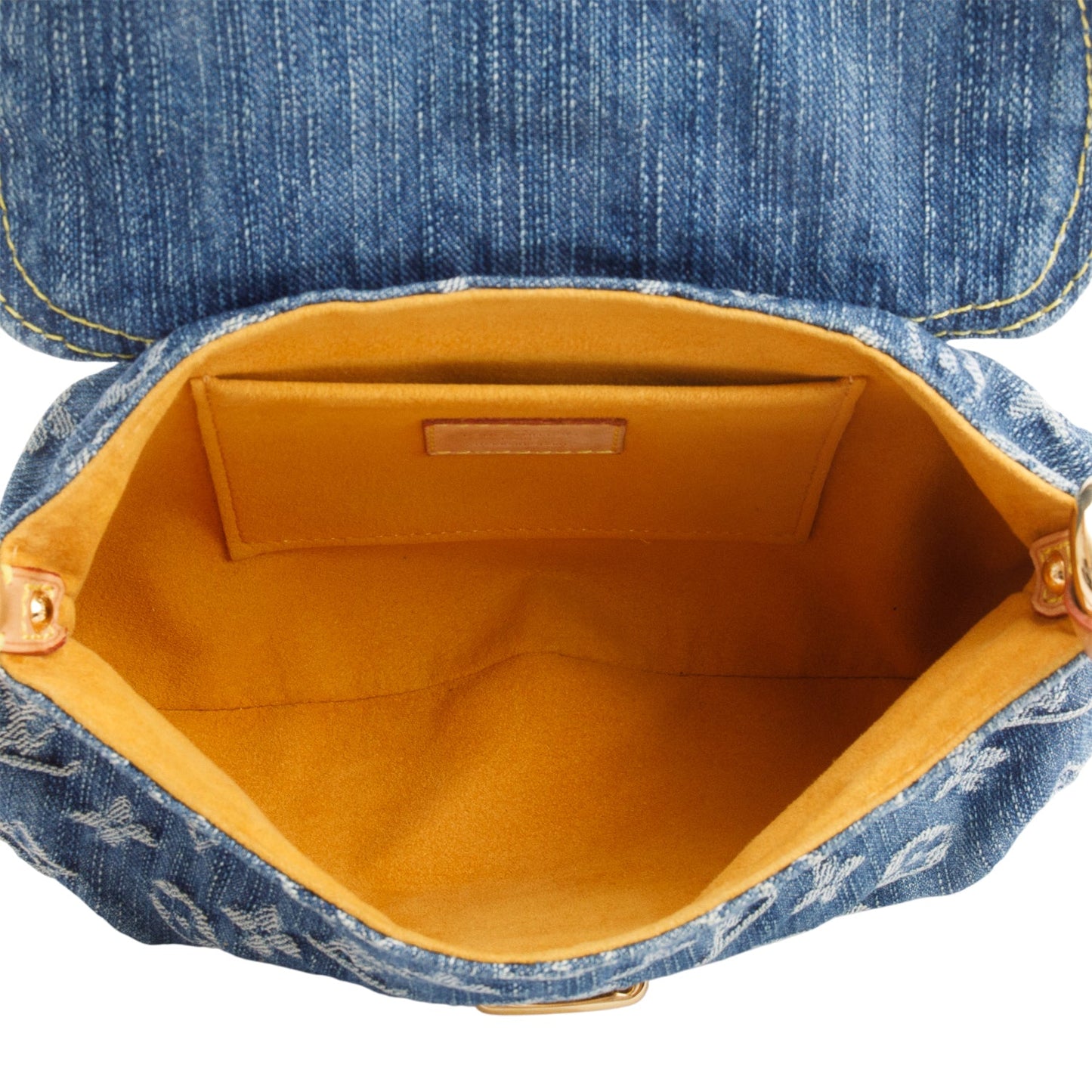 Louis Vuitton Monogram Denim Small Pleaty Bag
