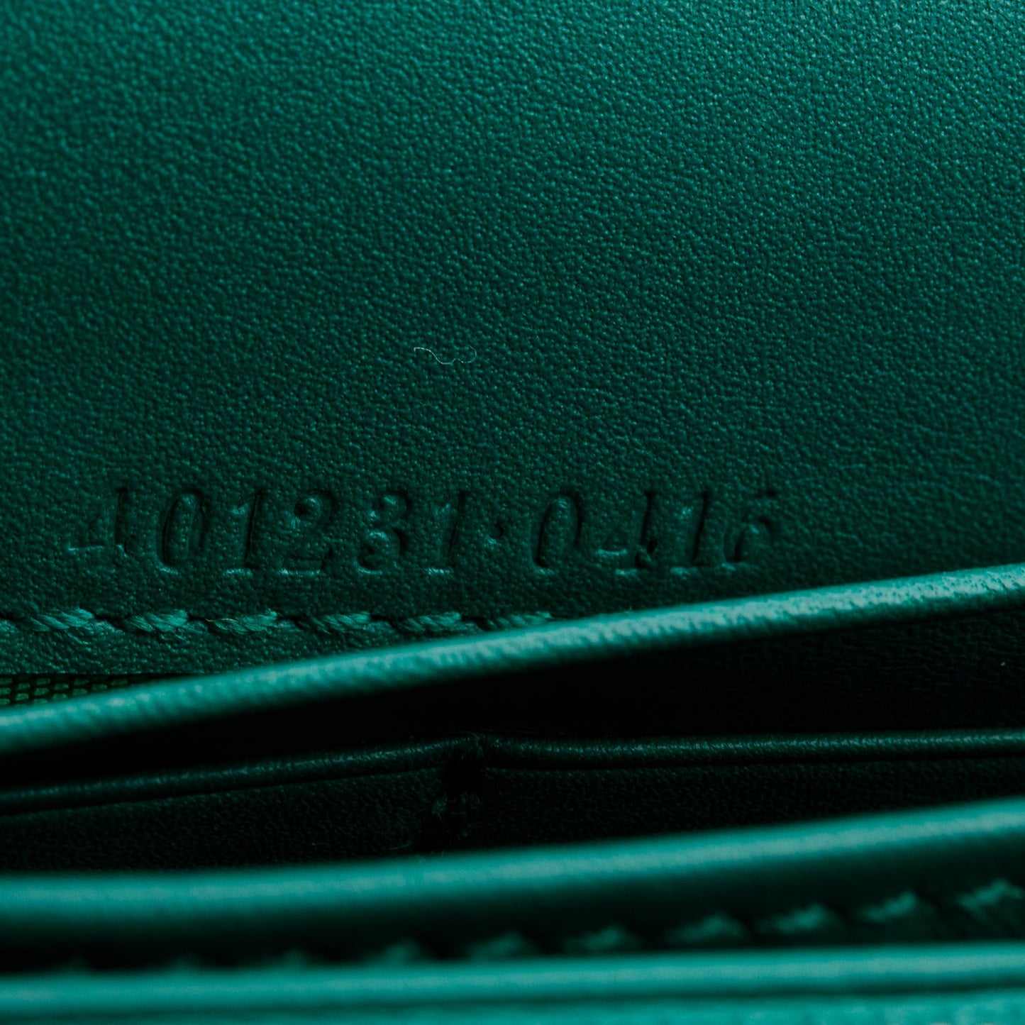 Gucci Green Python Dionysus Wallet on Chain