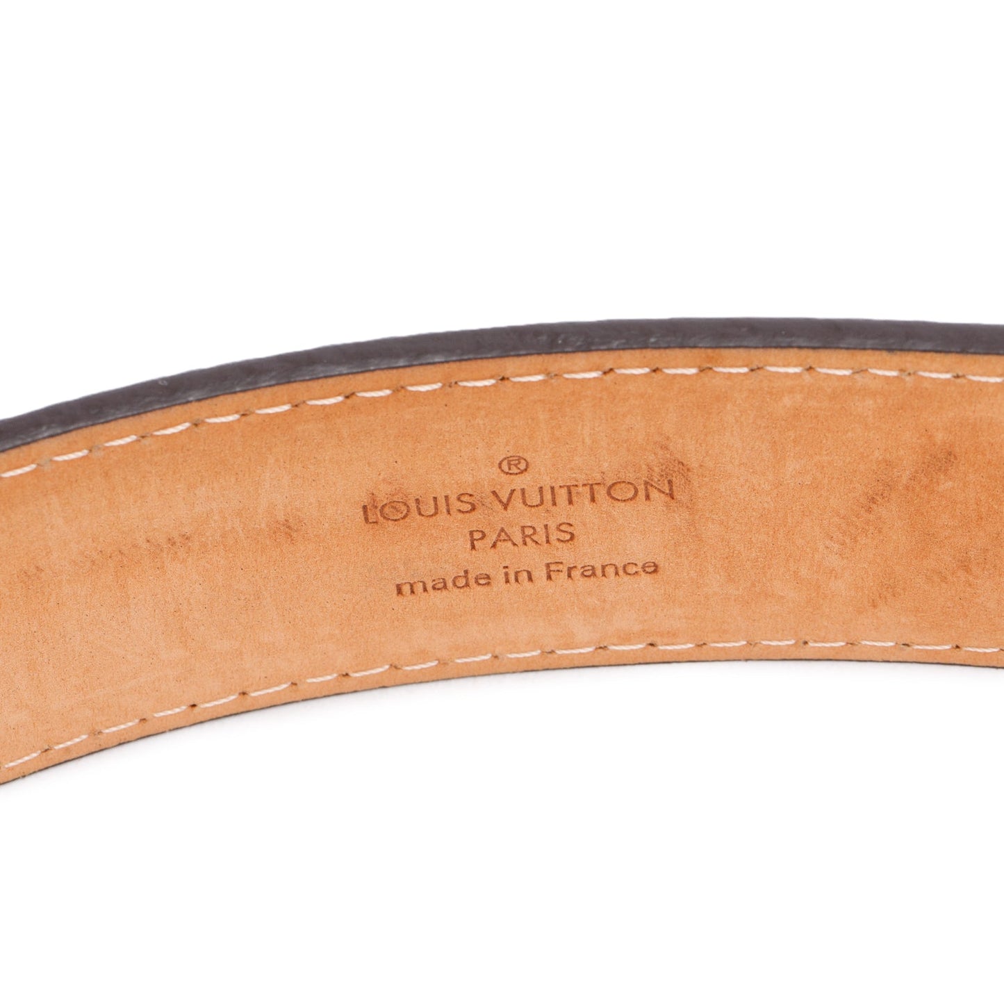 Louis Vuitton Monogram 35 MM LV Cut Belt 90 36