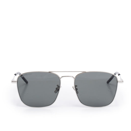 Saint Laurent Silver Tone SL 309 Aviator Sunglasses