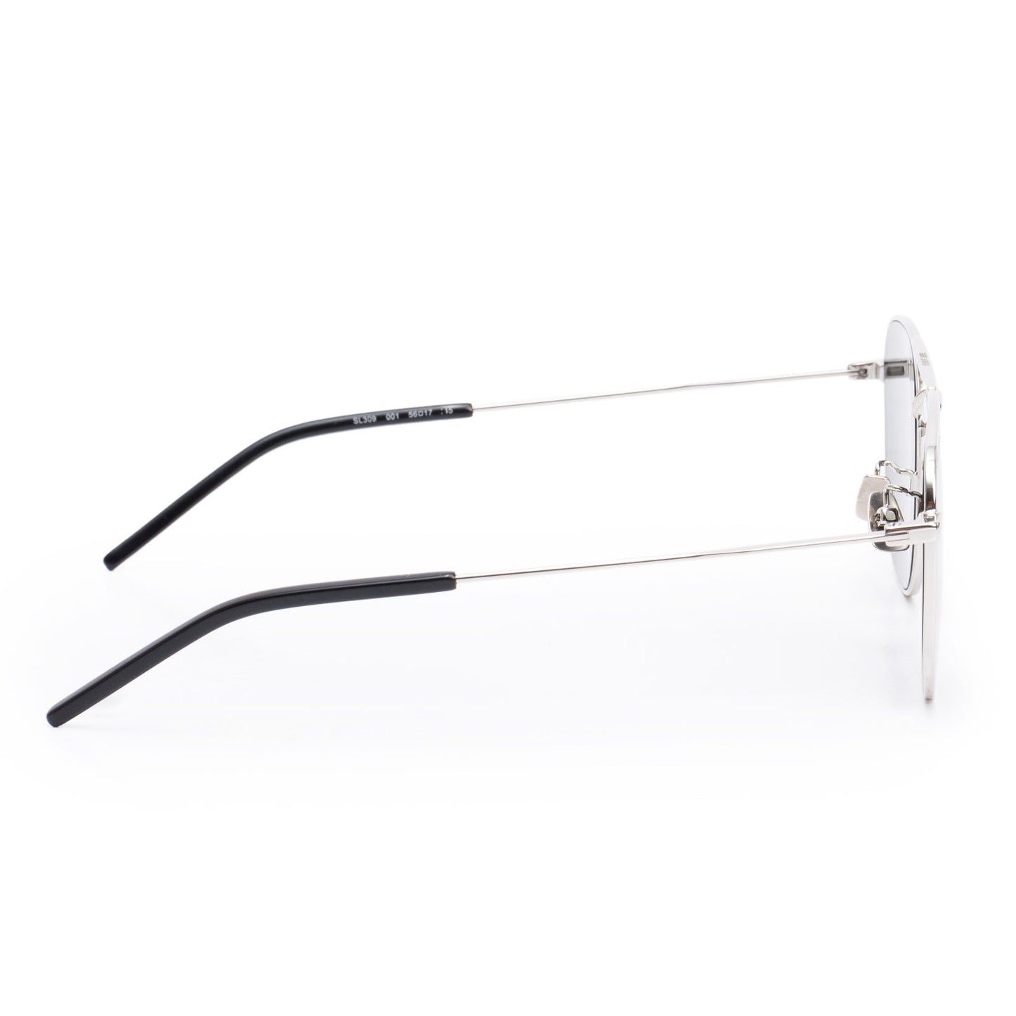 Saint Laurent Silver Tone SL 309 Aviator Sunglasses