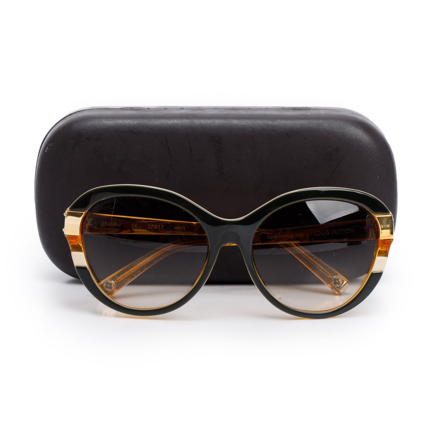 Louis Vuitton Z0488W Brown/Black Acetate Petit Soupcon Cat-Eye Sunglasses