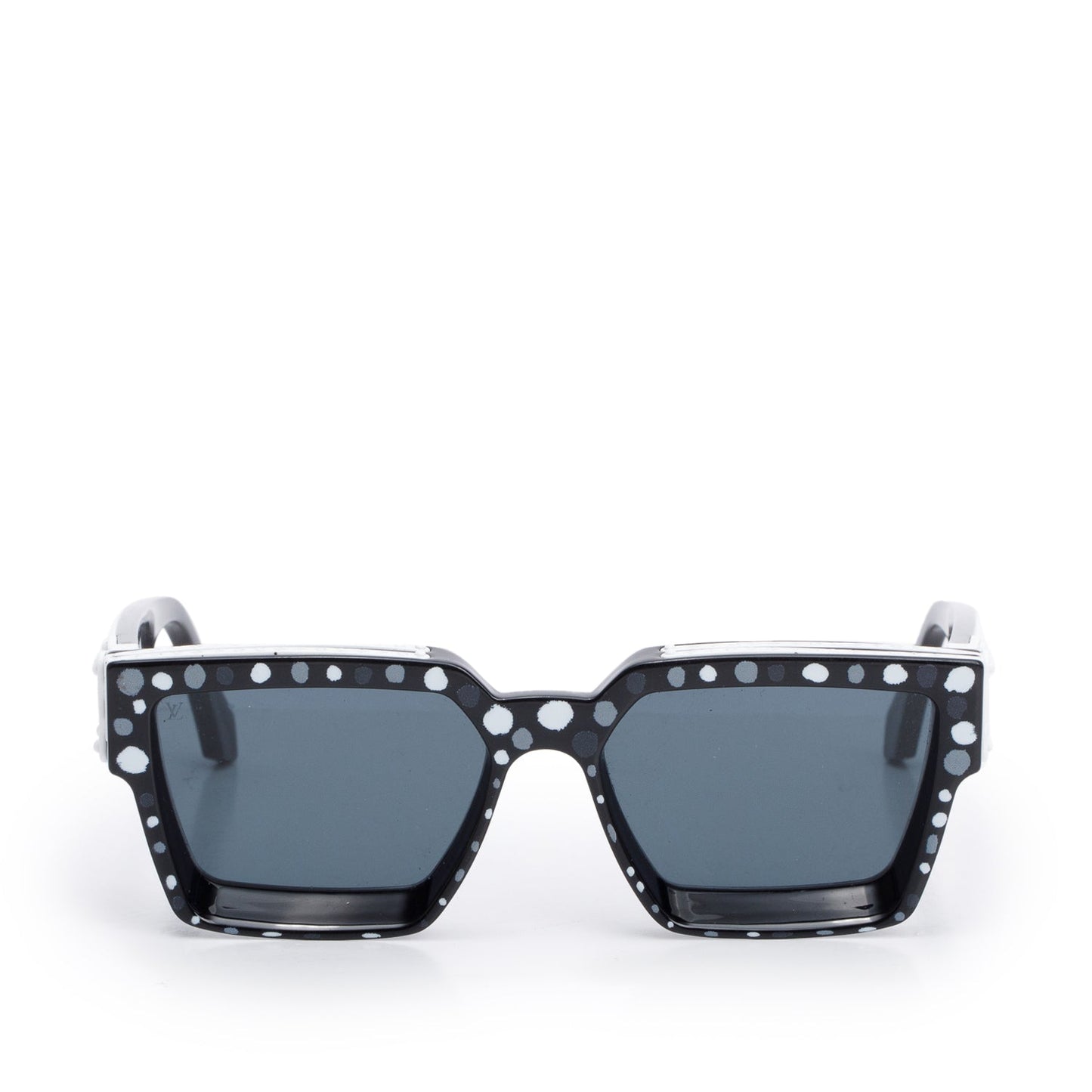 Louis Vuitton 2022 Black Painted Dots Acetate 1.1 Millionaires Sunglasses