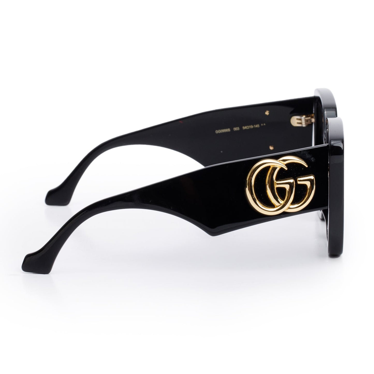Gucci GG0956S Black Acetate GG Marmont Oversize Square Sunglasses