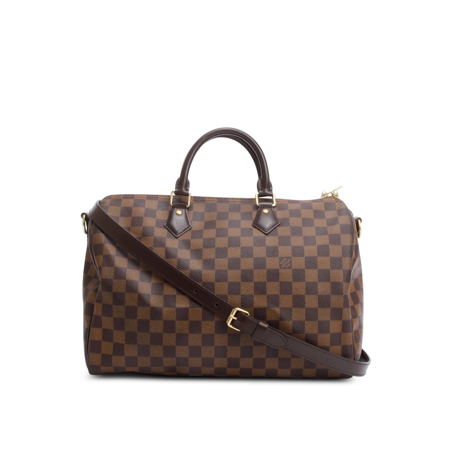 Louis Vuitton Damier Ebene Speedy Bandouliere 35