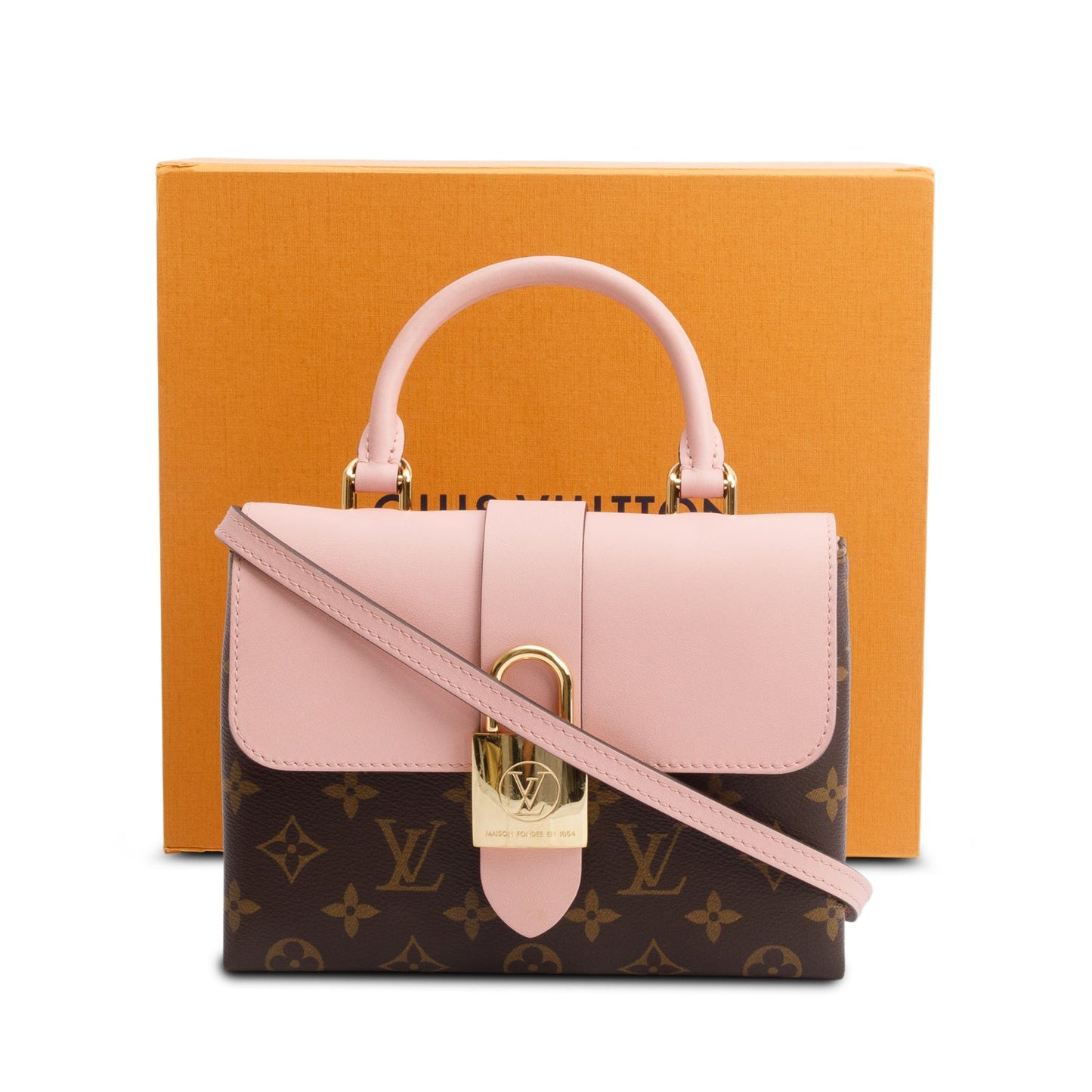 Louis Vuitton Monogram Pink Leather Locky BB