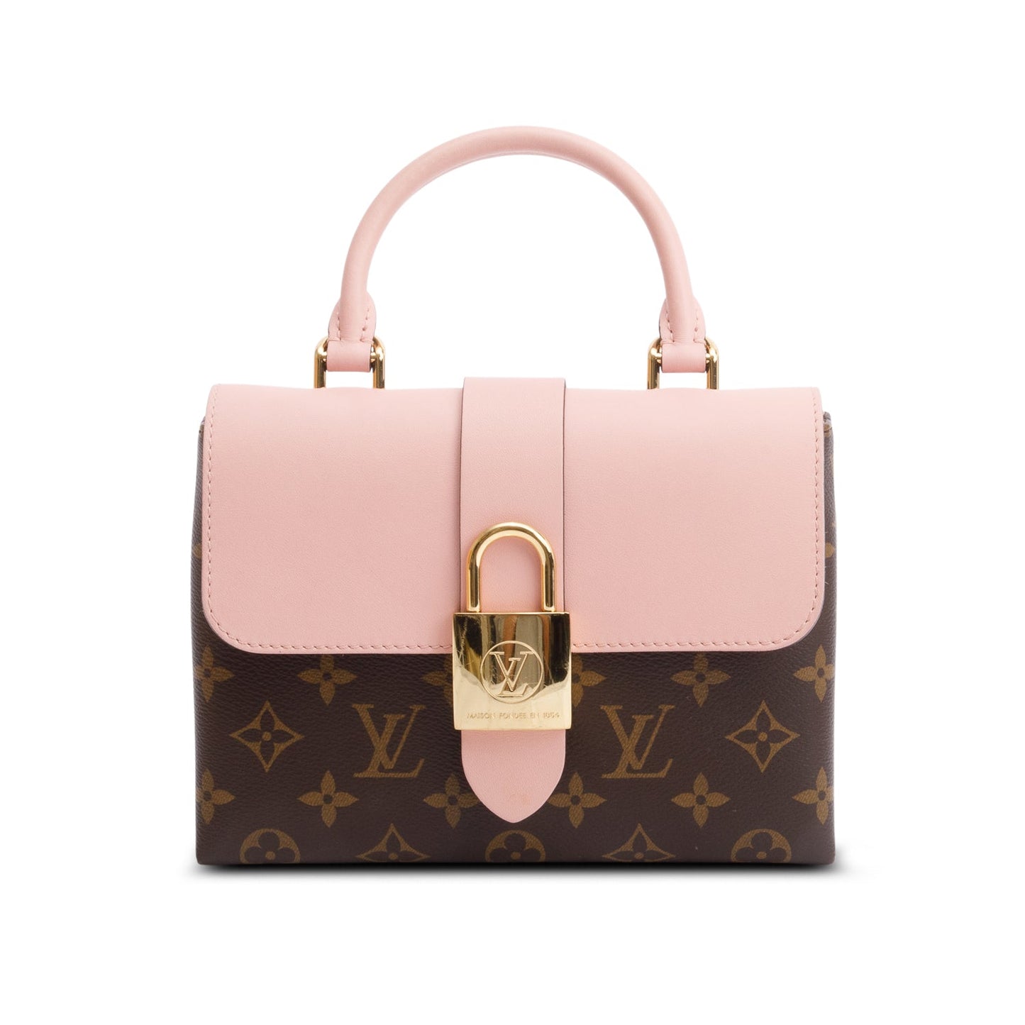 Louis Vuitton Monogram Pink Leather Locky BB