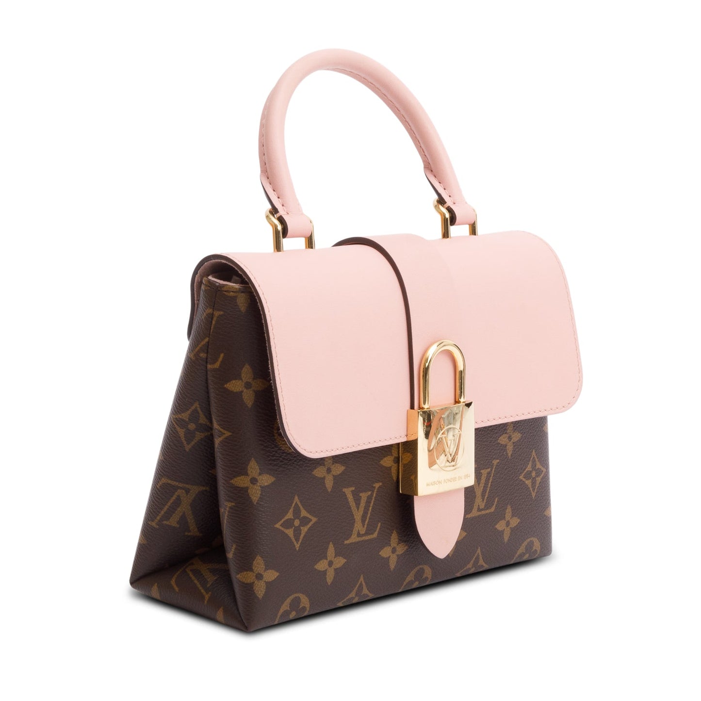 Louis Vuitton Monogram Pink Leather Locky BB