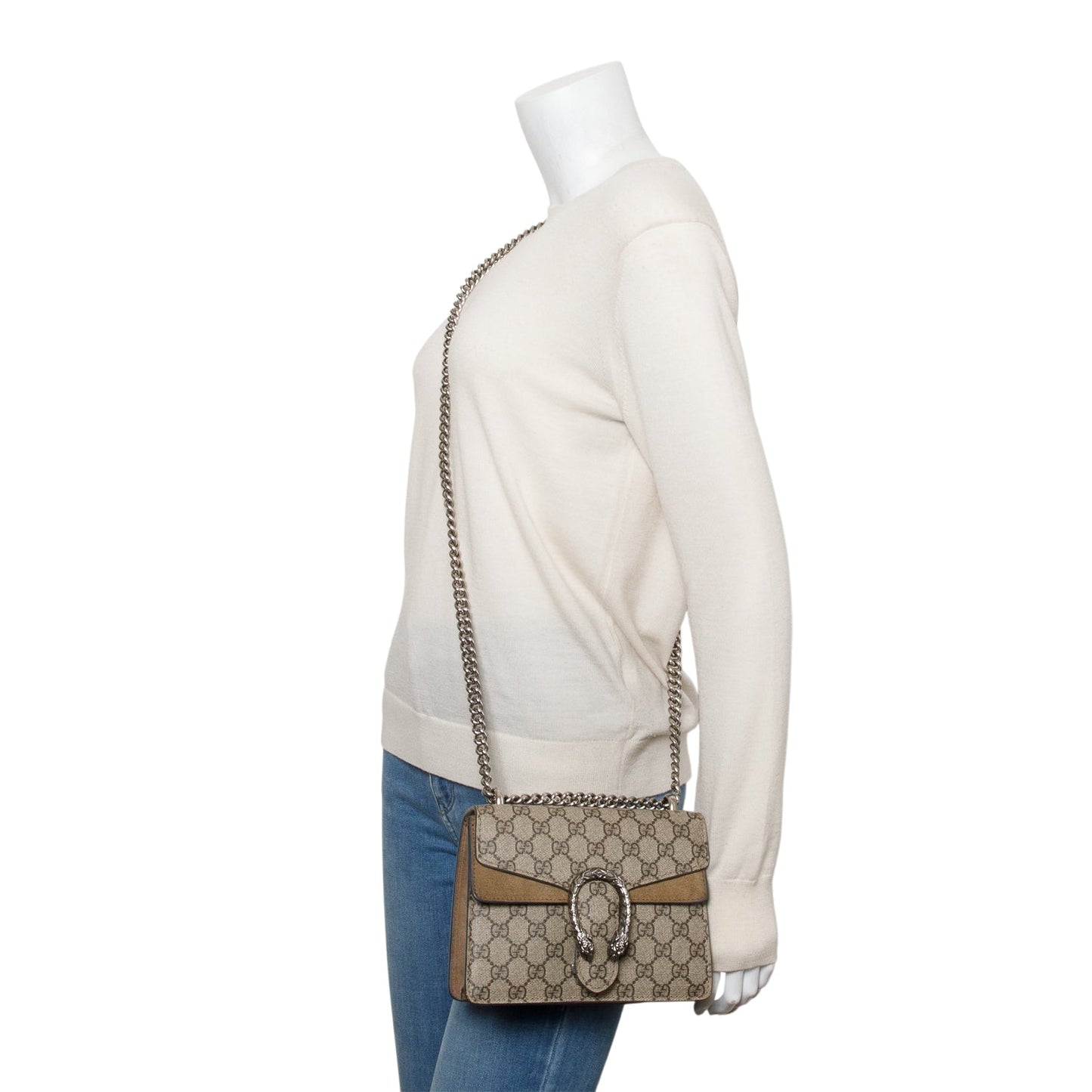 Gucci GG Supreme Dionysus Mini Shoulder Bag