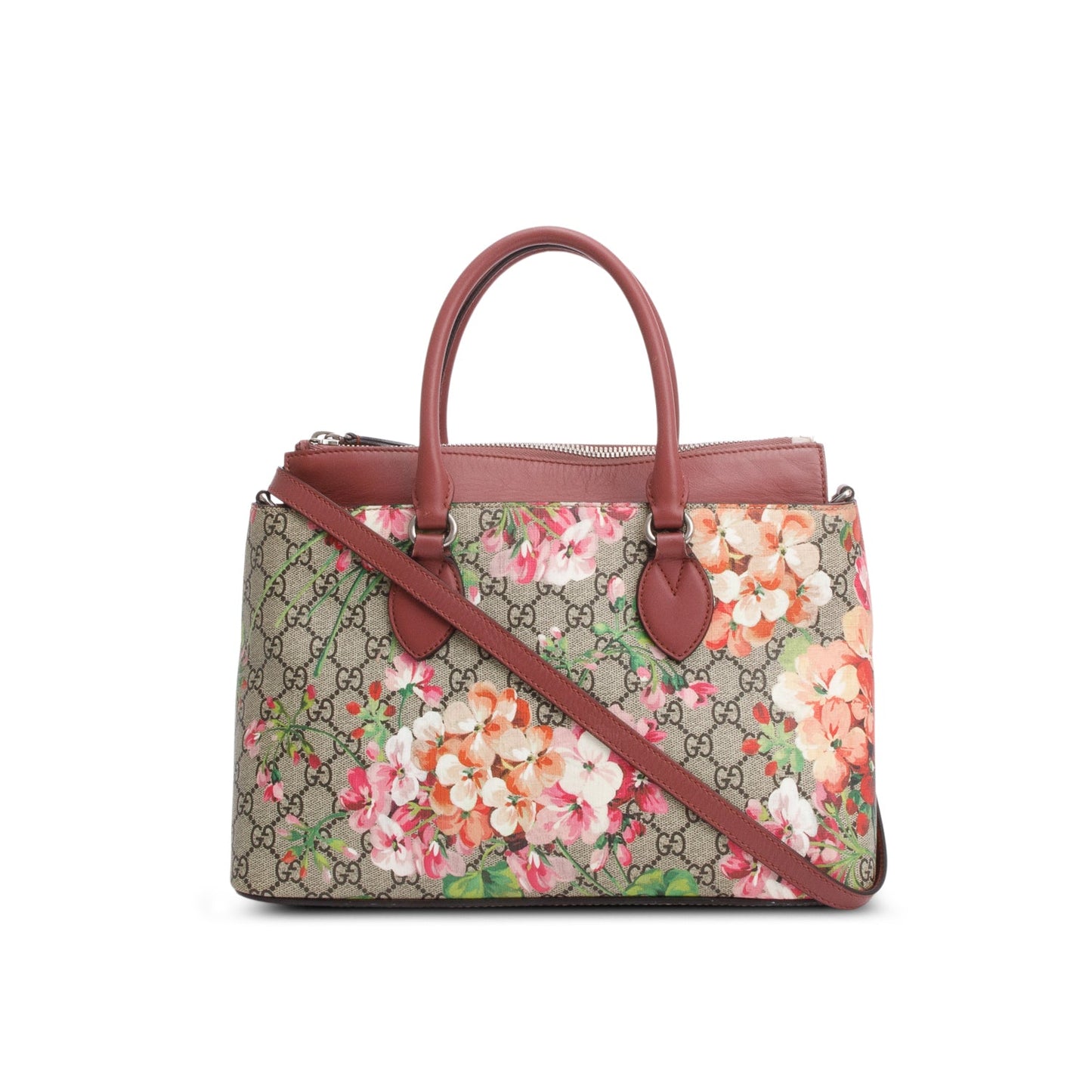 Gucci Linea GG Blooms Supreme Small Convertible Tote
