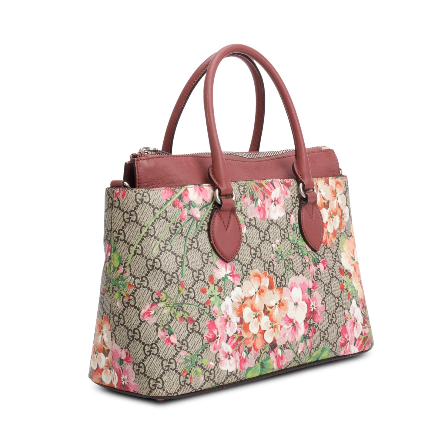 Gucci Linea GG Blooms Supreme Small Convertible Tote