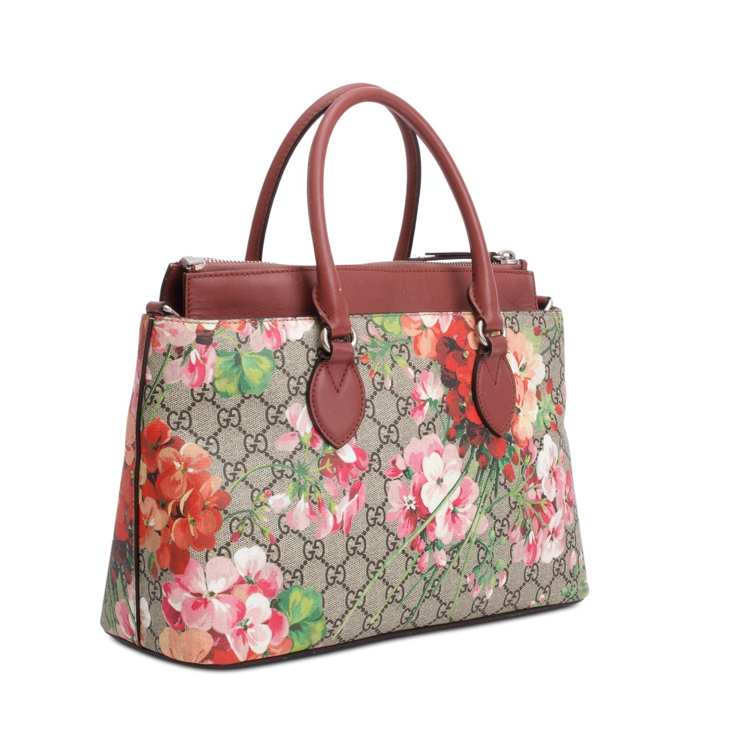 Gucci Linea GG Blooms Supreme Small Convertible Tote