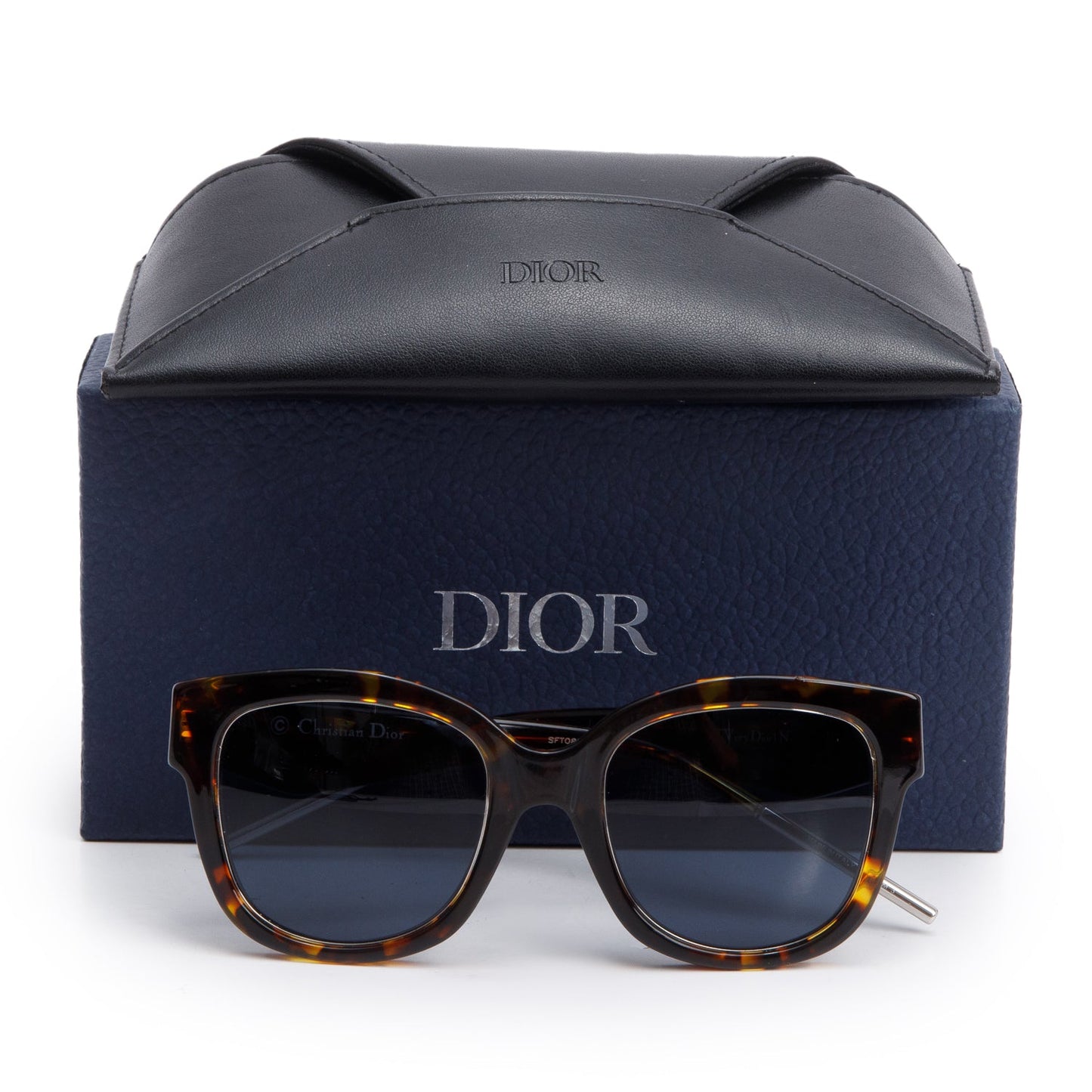 Christian Dior Tortoiseshell Acetate Very Dior N1  Square Sunglasses