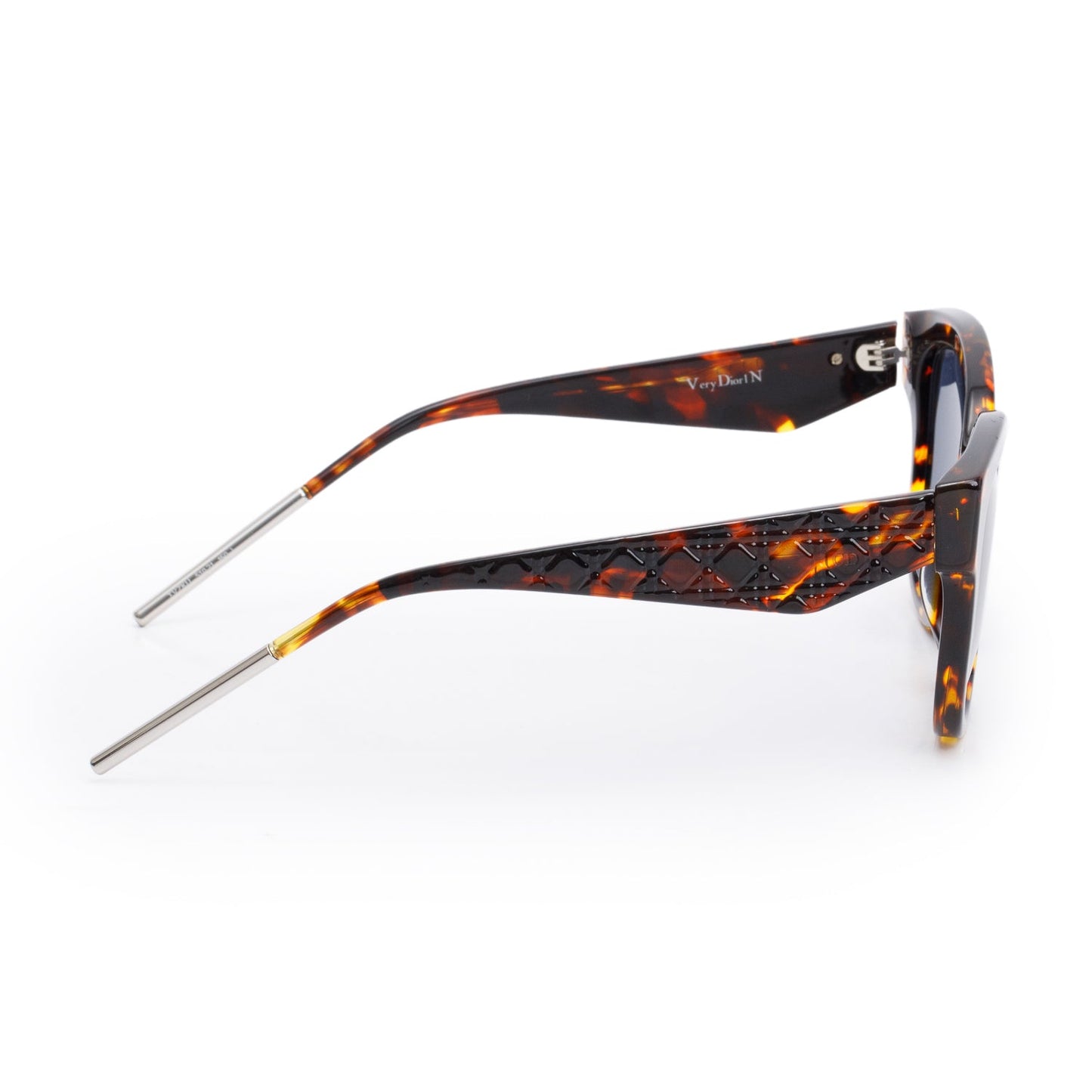Christian Dior Tortoiseshell Acetate Very Dior N1  Square Sunglasses