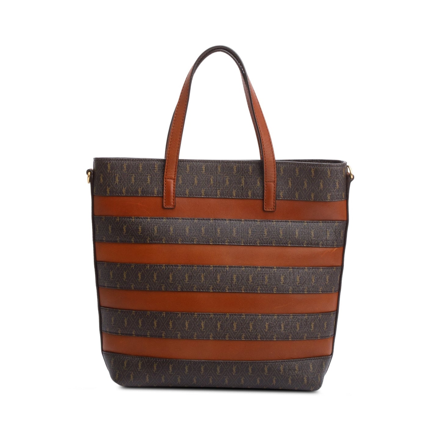 Saint Laurent 2021 Brown Le Monogram Toy Shopping Tote
