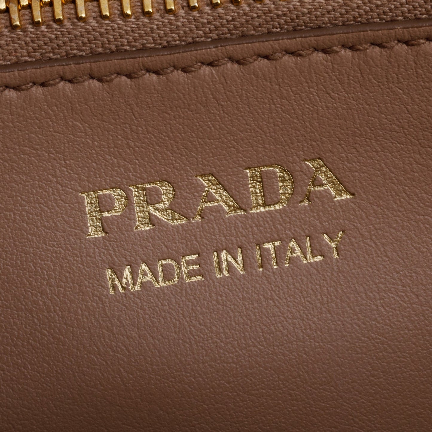 Prada Beige Saffiano Cuir Medium Monochrome Top Handle Tote