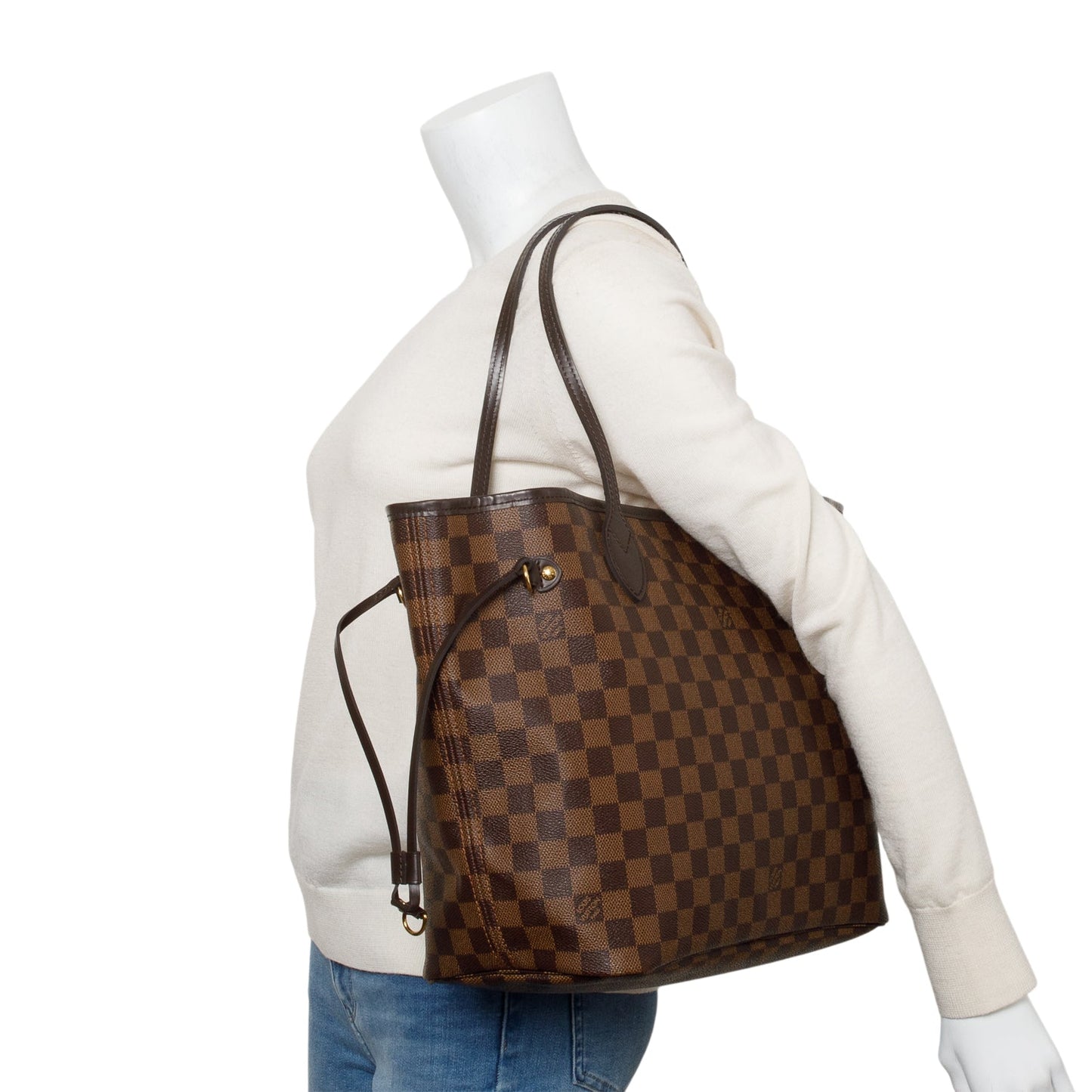 Louis Vuitton Damier Ebene Neverfull MM