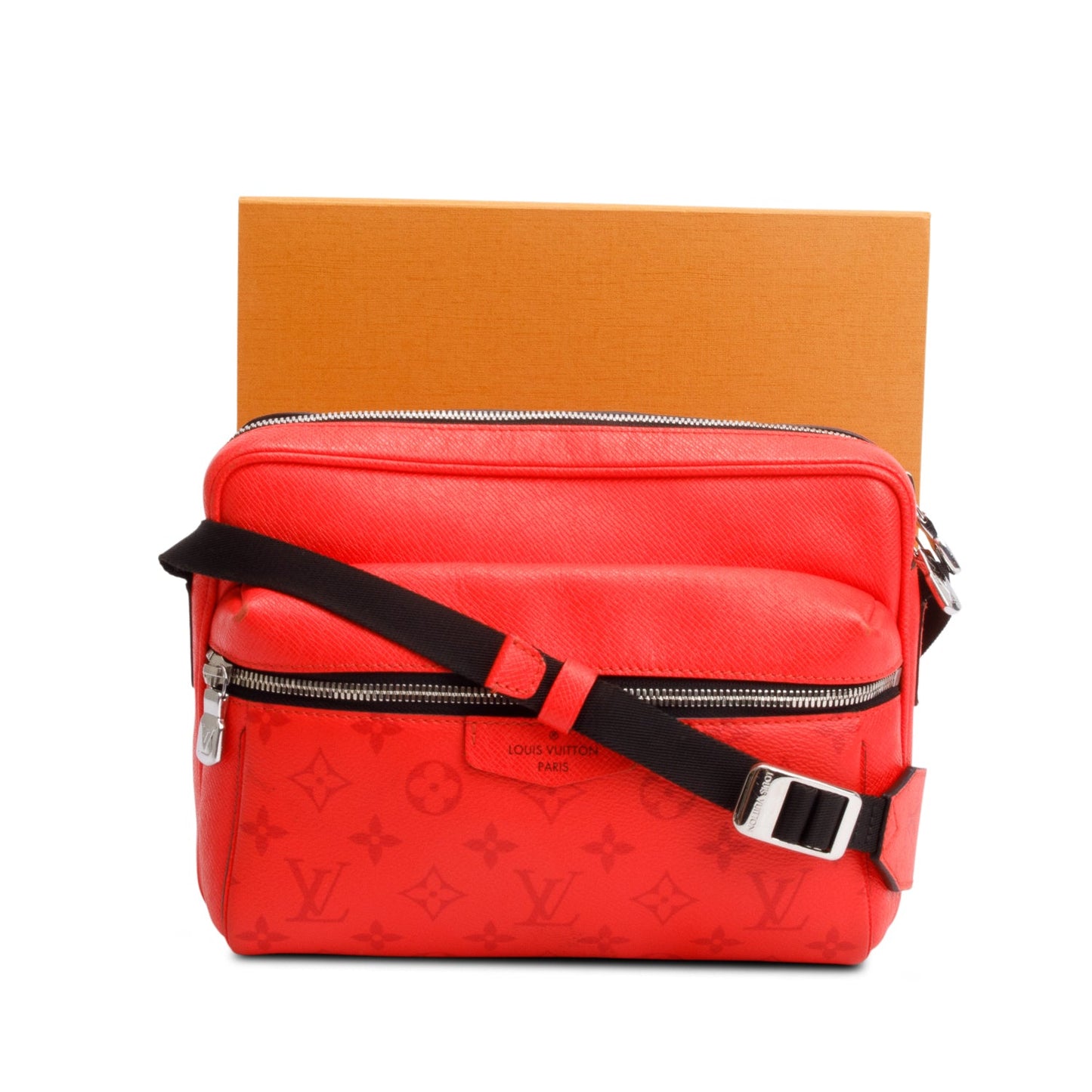 Louis Vuitton Red Taigarama Outdoor Messenger Bag