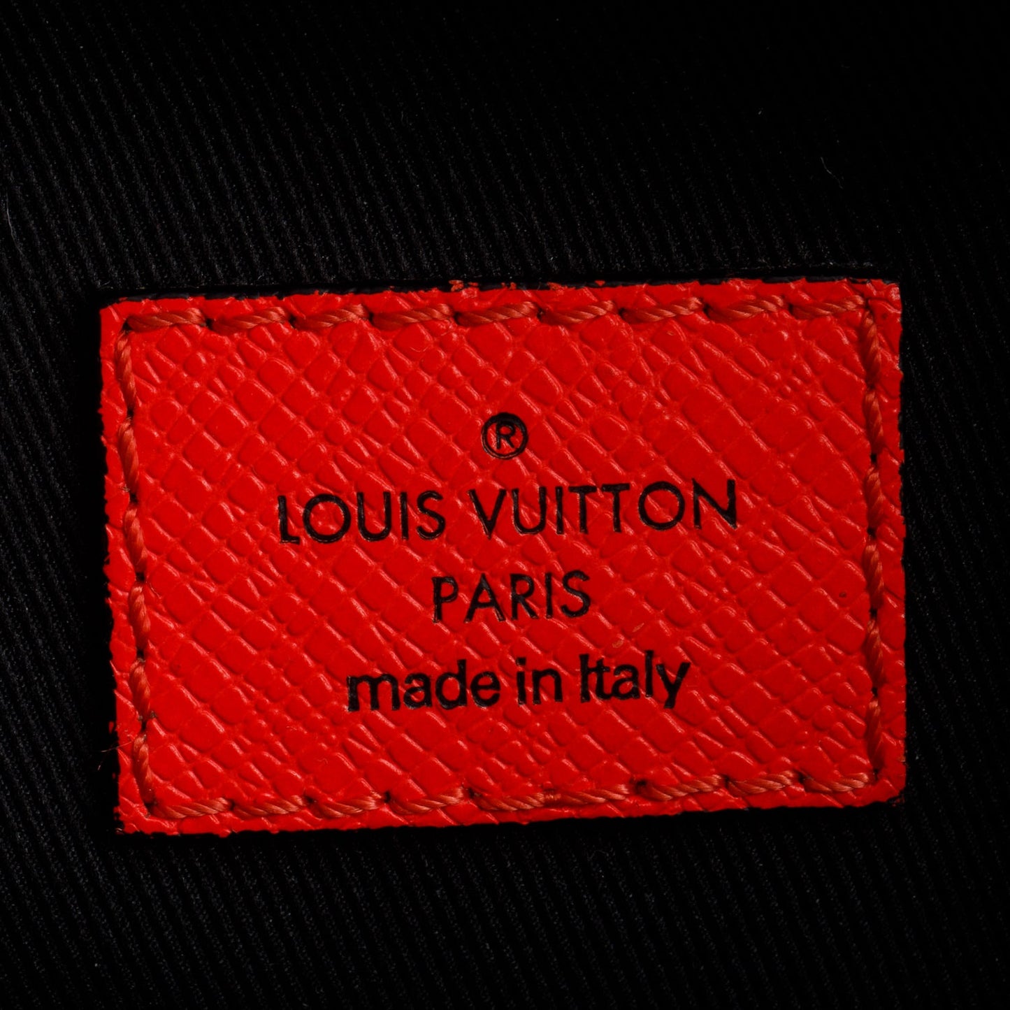 Louis Vuitton Red Taigarama Outdoor Messenger Bag
