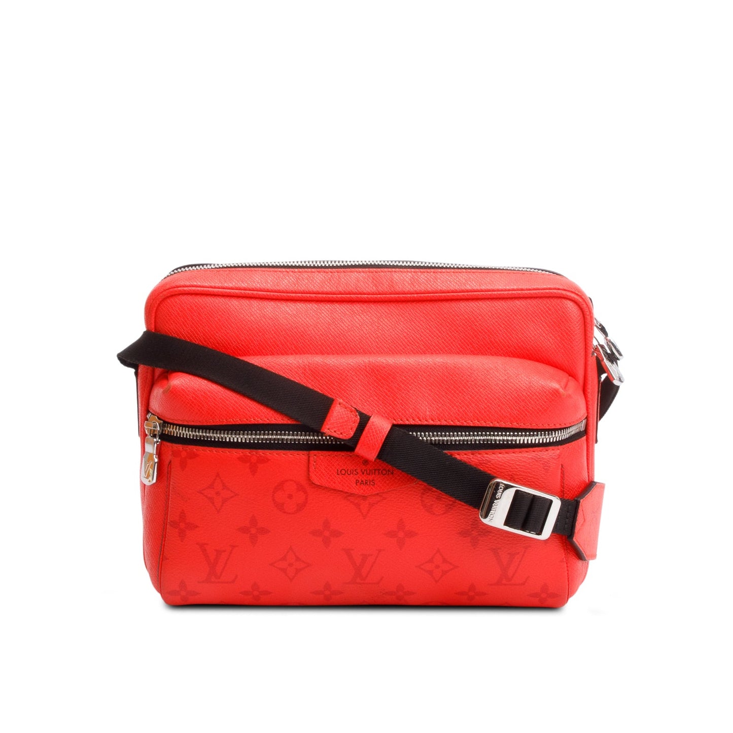 Louis Vuitton Red Taigarama Outdoor Messenger Bag
