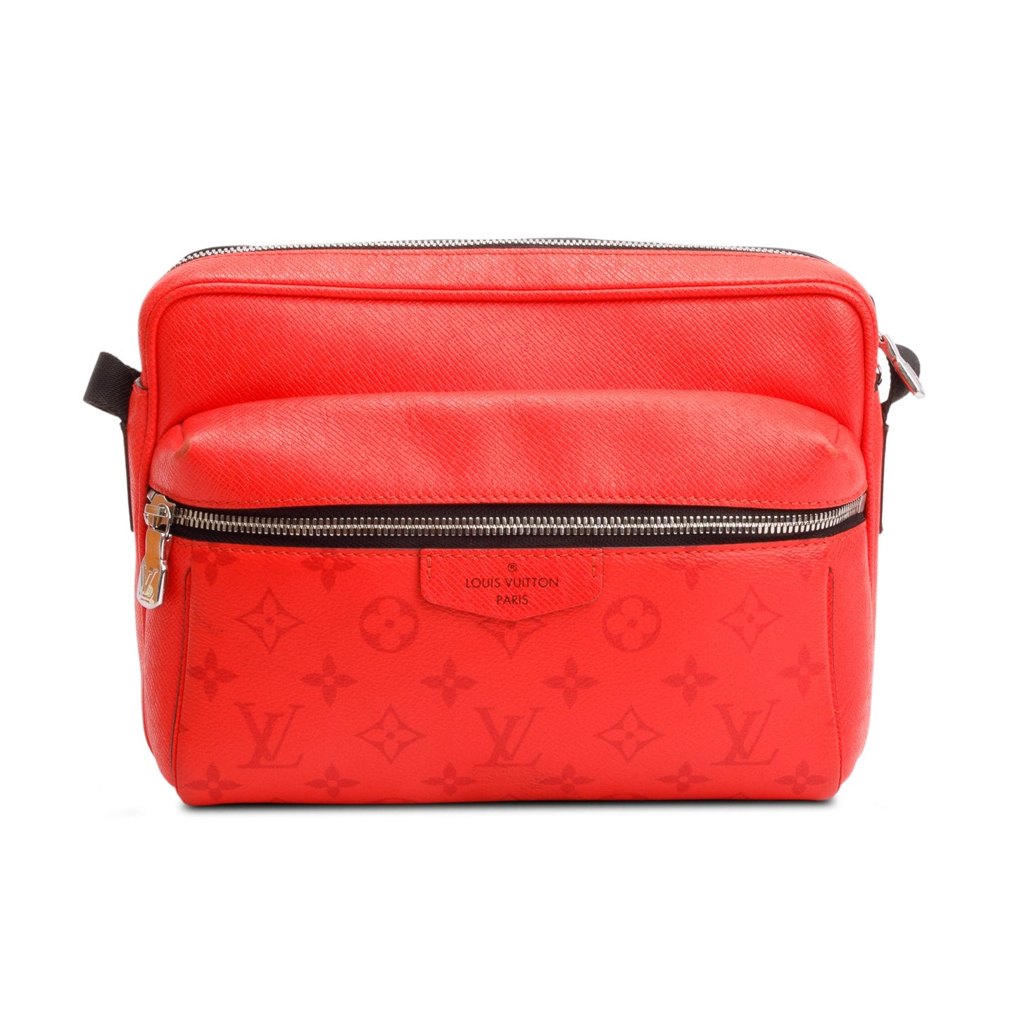 Louis Vuitton Red Taigarama Outdoor Messenger Bag