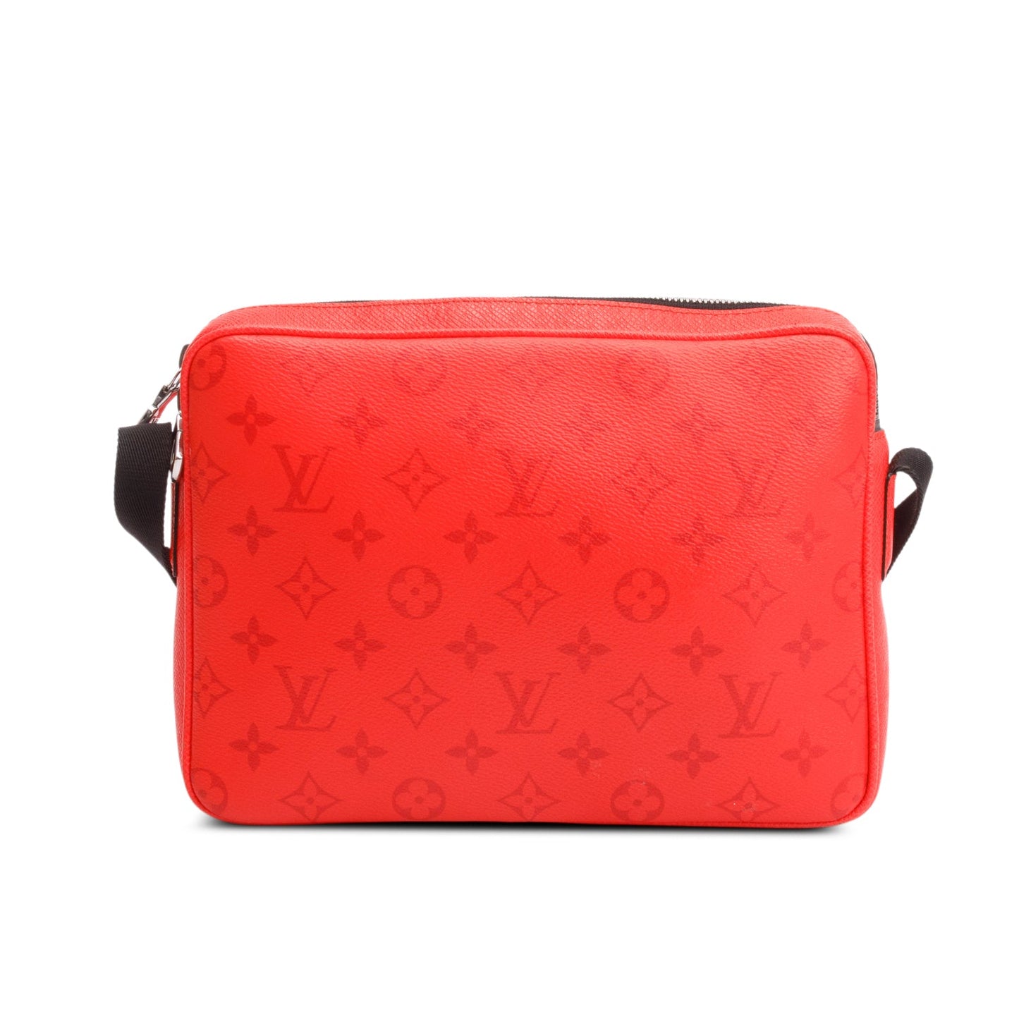 Louis Vuitton Red Taigarama Outdoor Messenger Bag