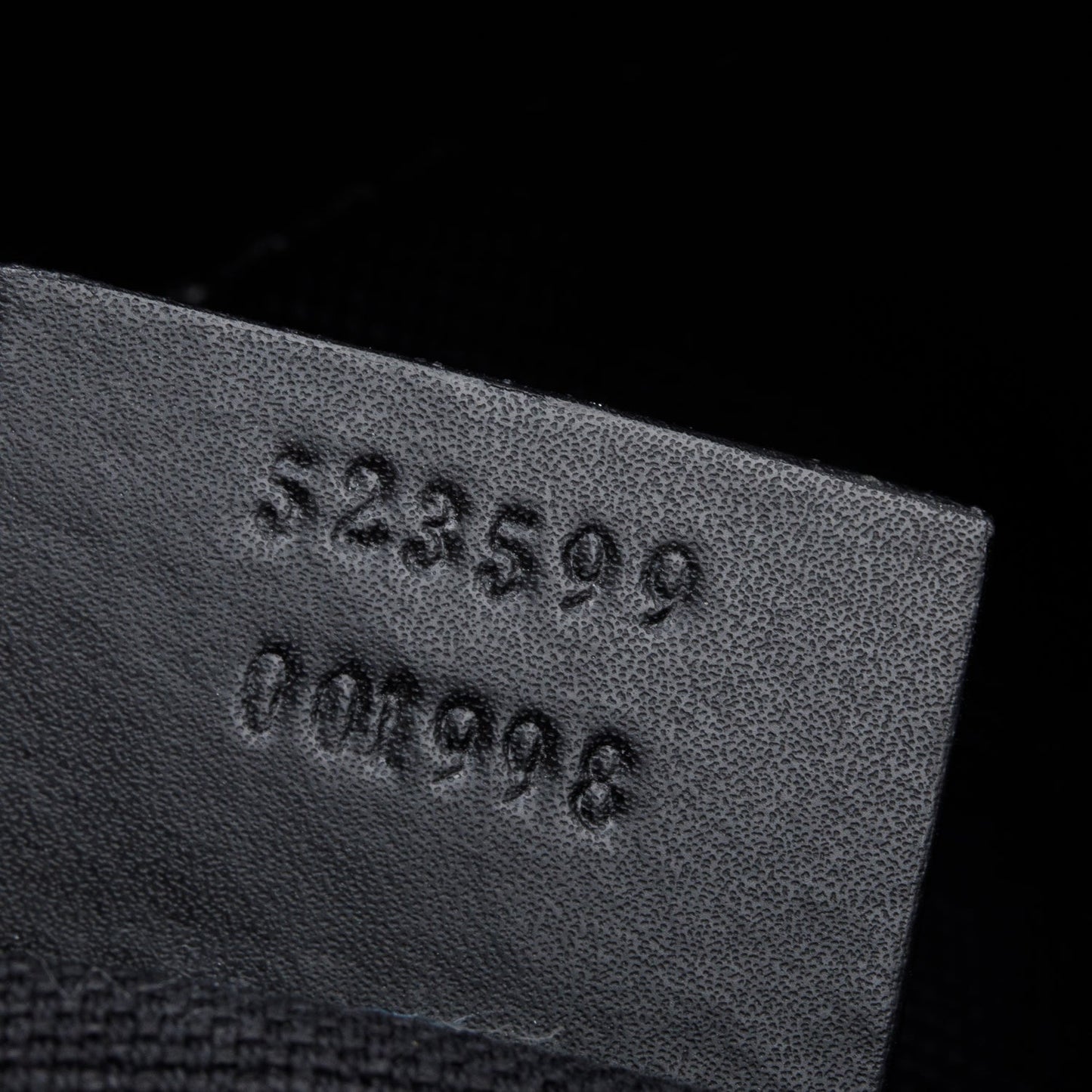 Gucci Black GG Supreme Small Messenger Bag