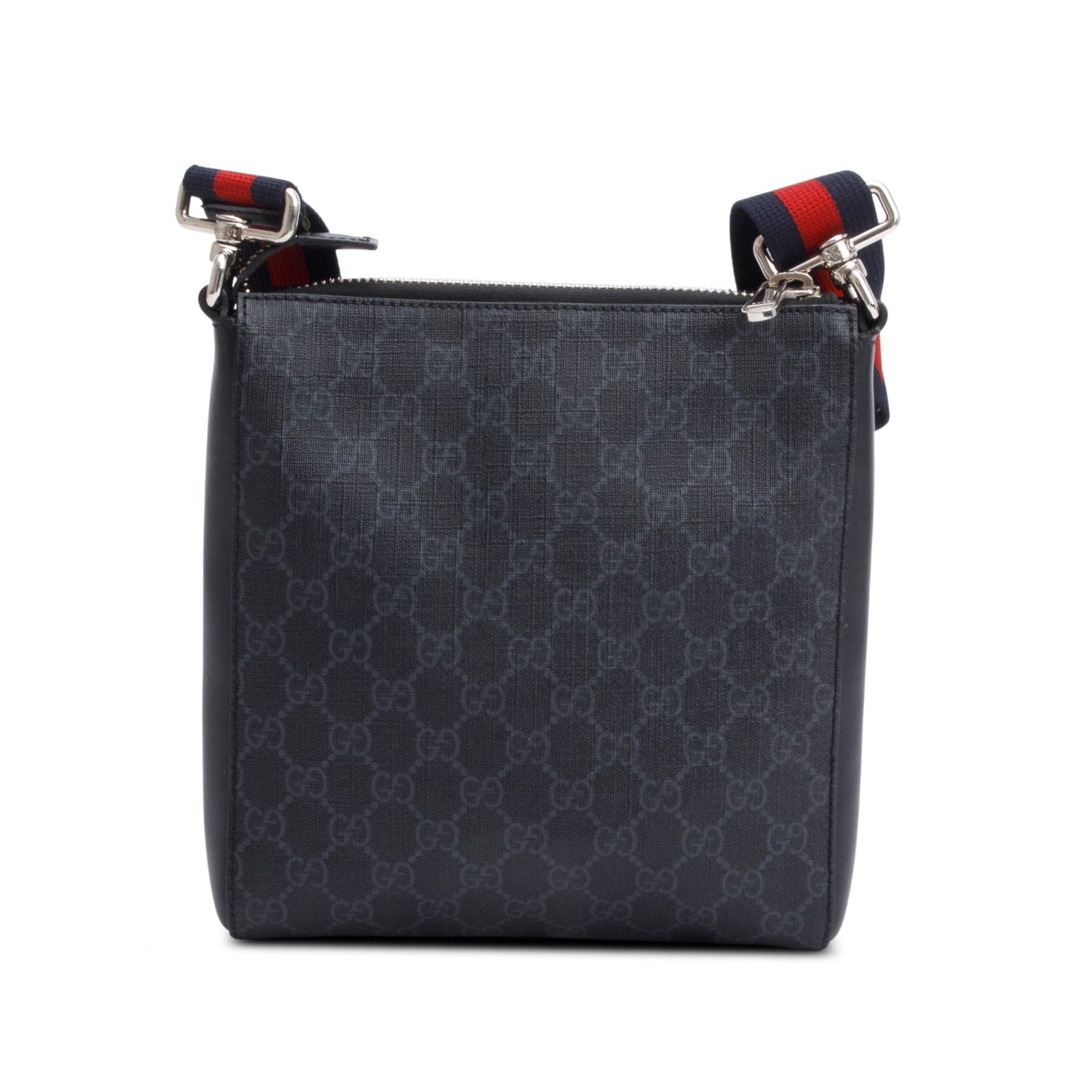 Gucci Black GG Supreme Small Messenger Bag